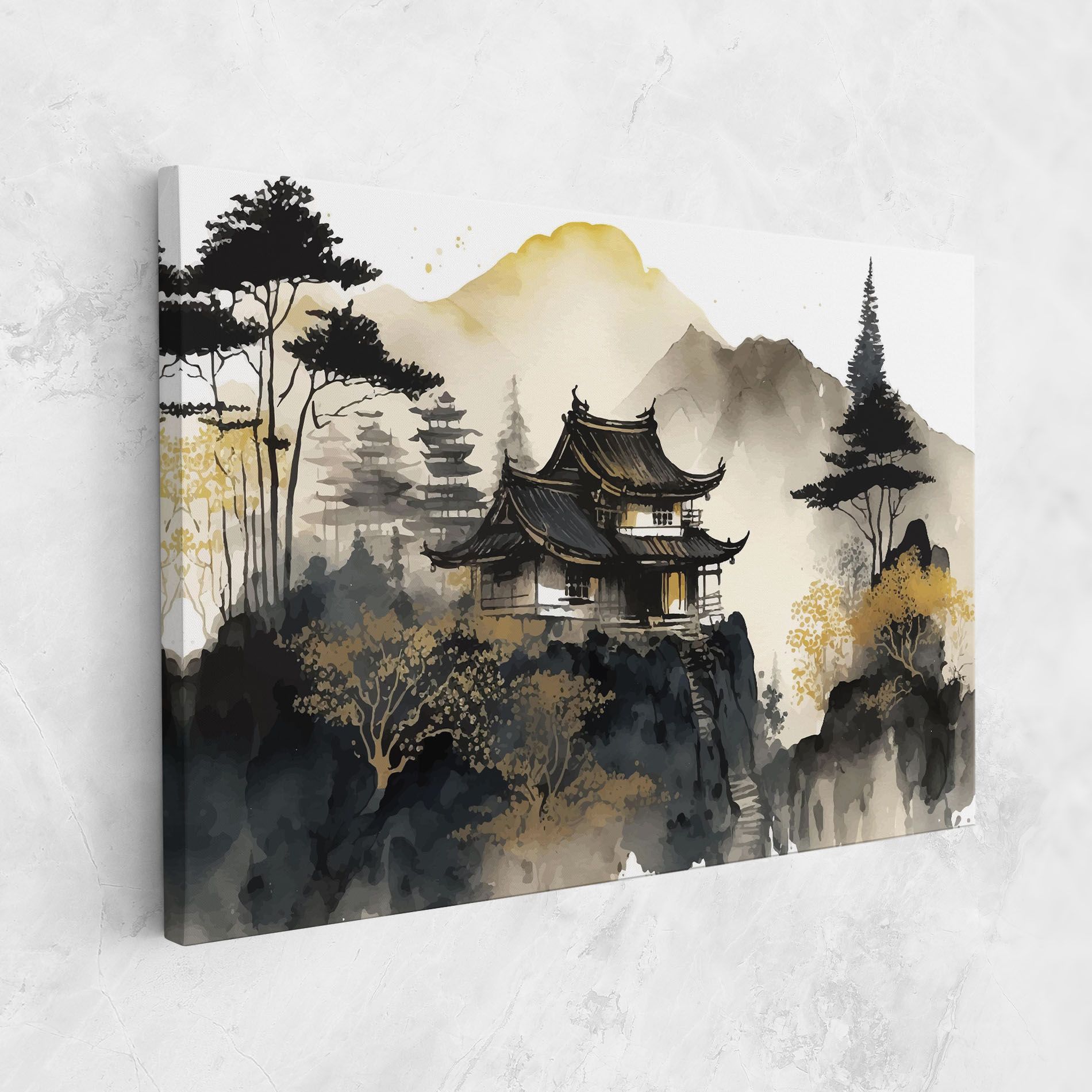 Japanese Temple mockup 1