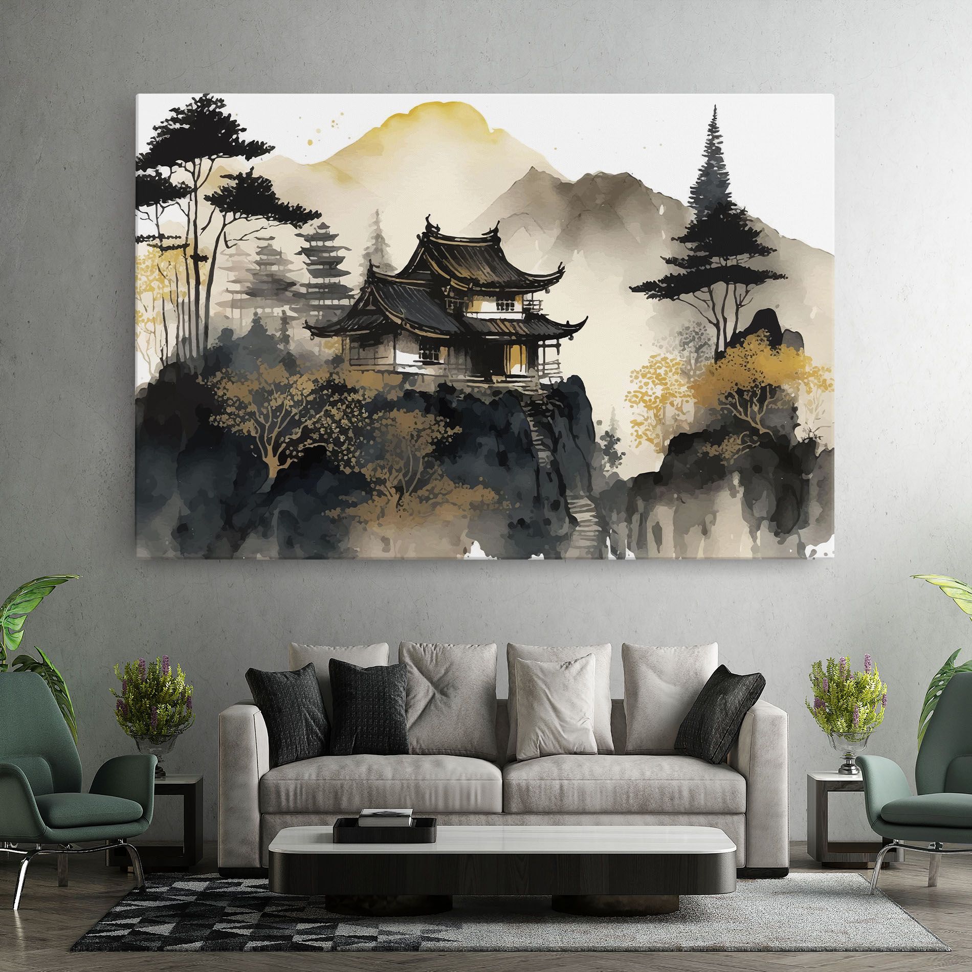 Japanese Temple mockup 7