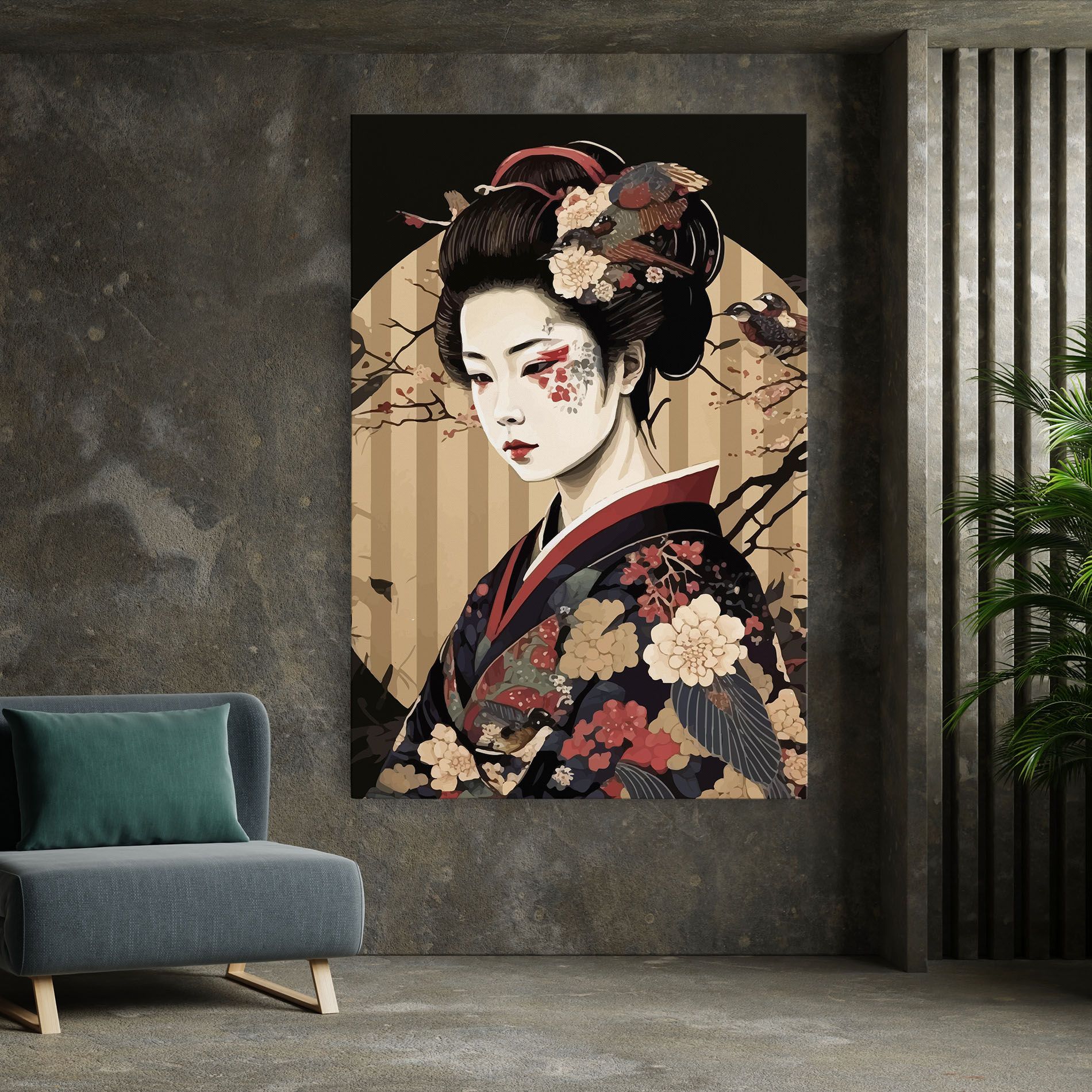 Asiatic Lady mockup 7