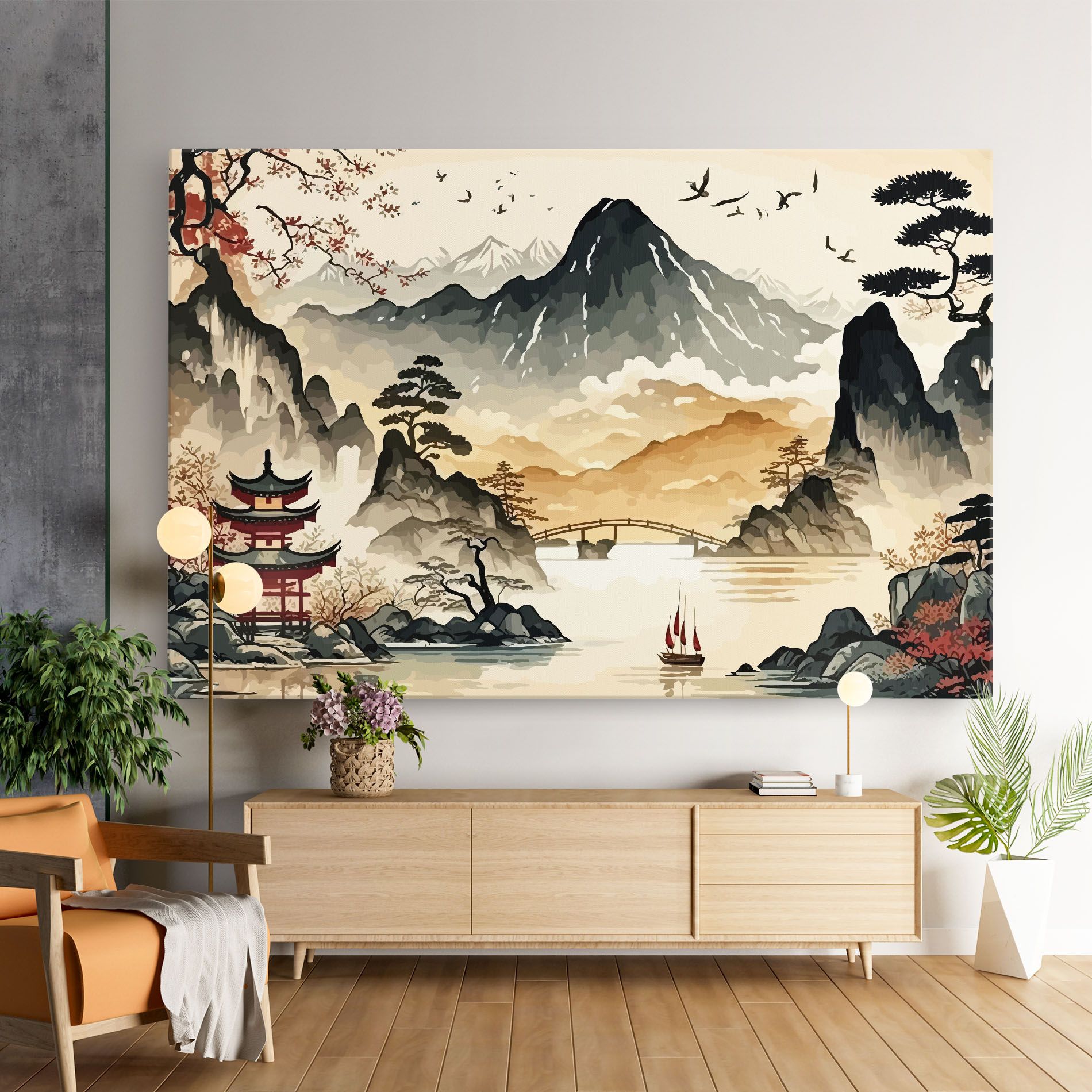 Asian Mountain View mockup 9