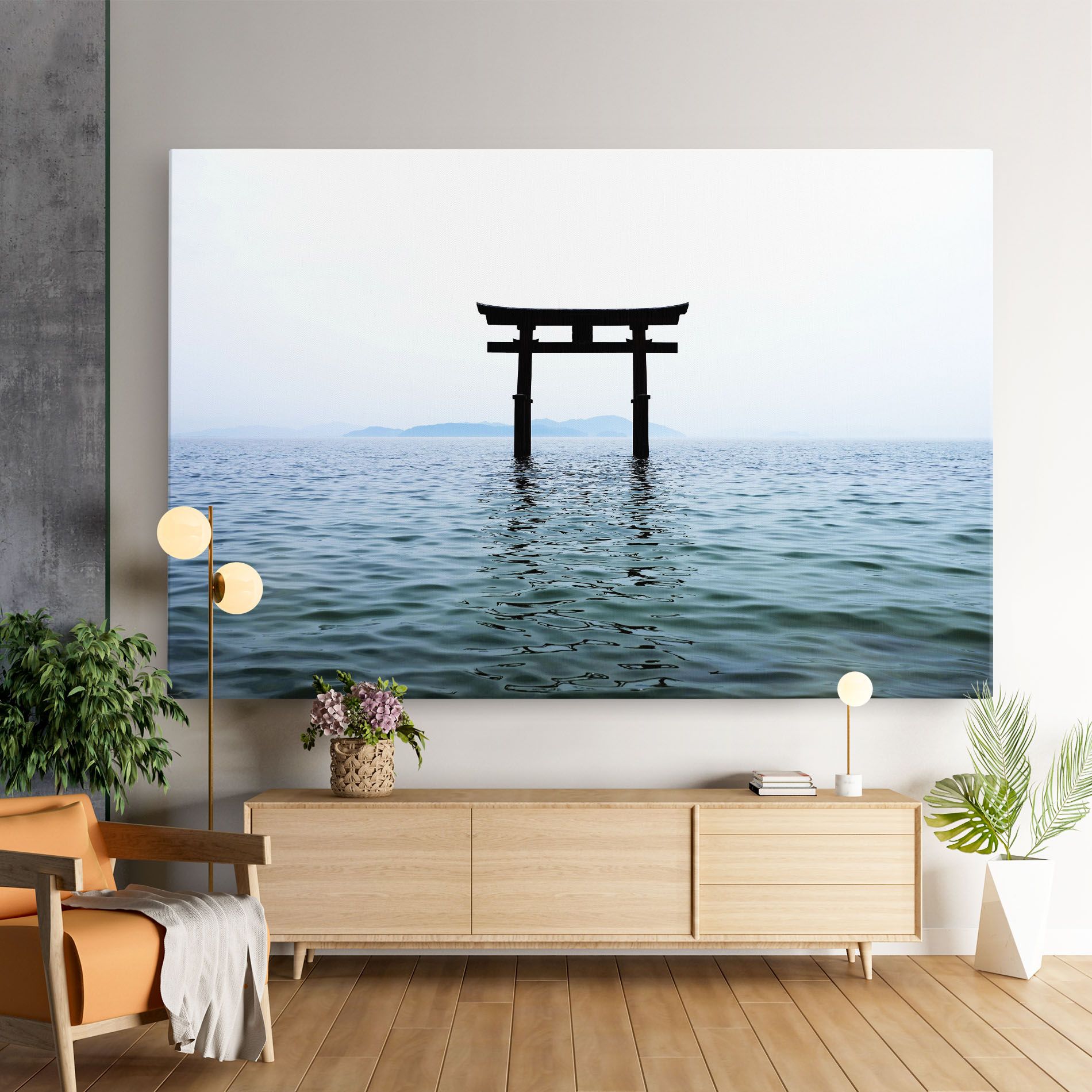Japan Lake Gate mockup 9