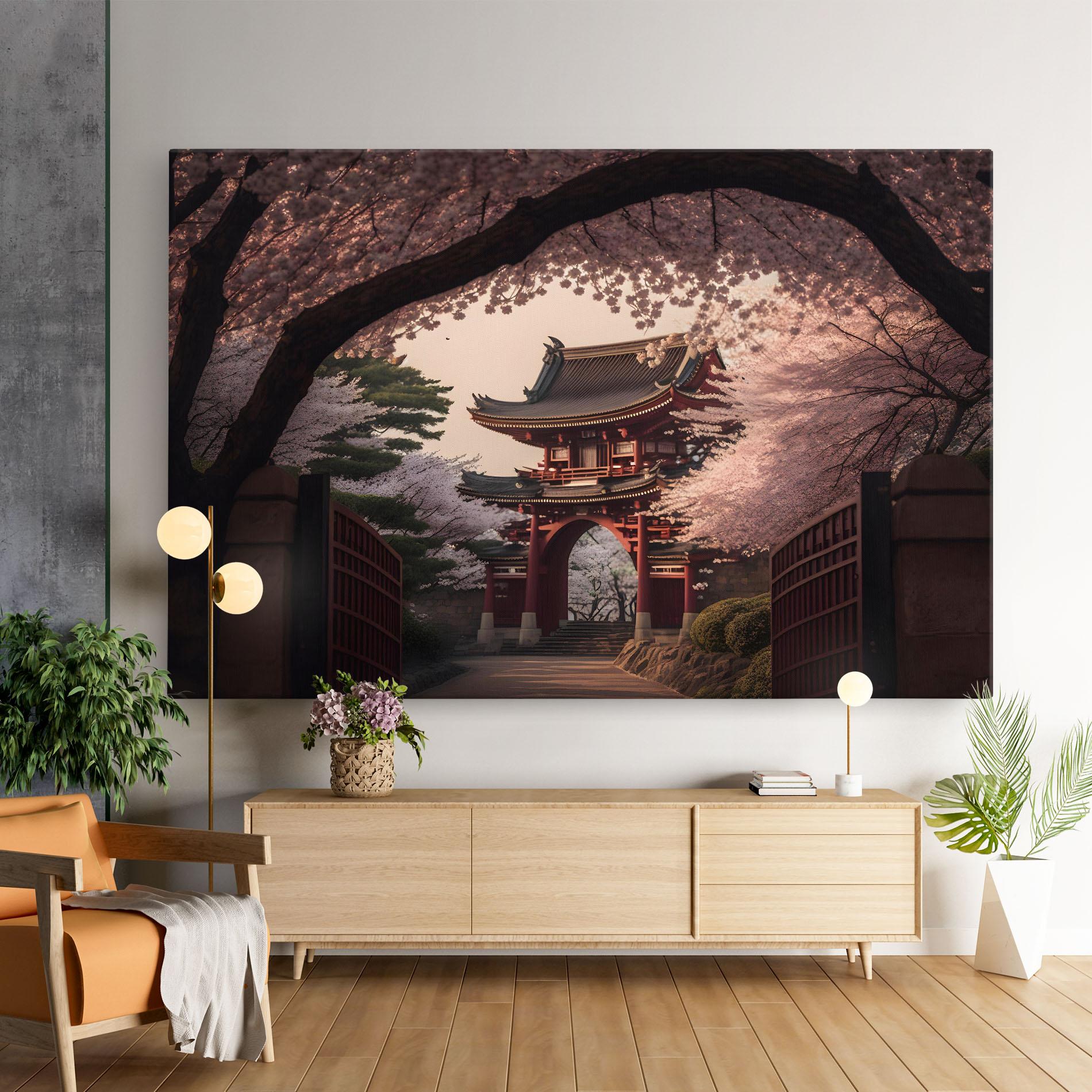 Leinwandbild Toji Gate mockup 9
