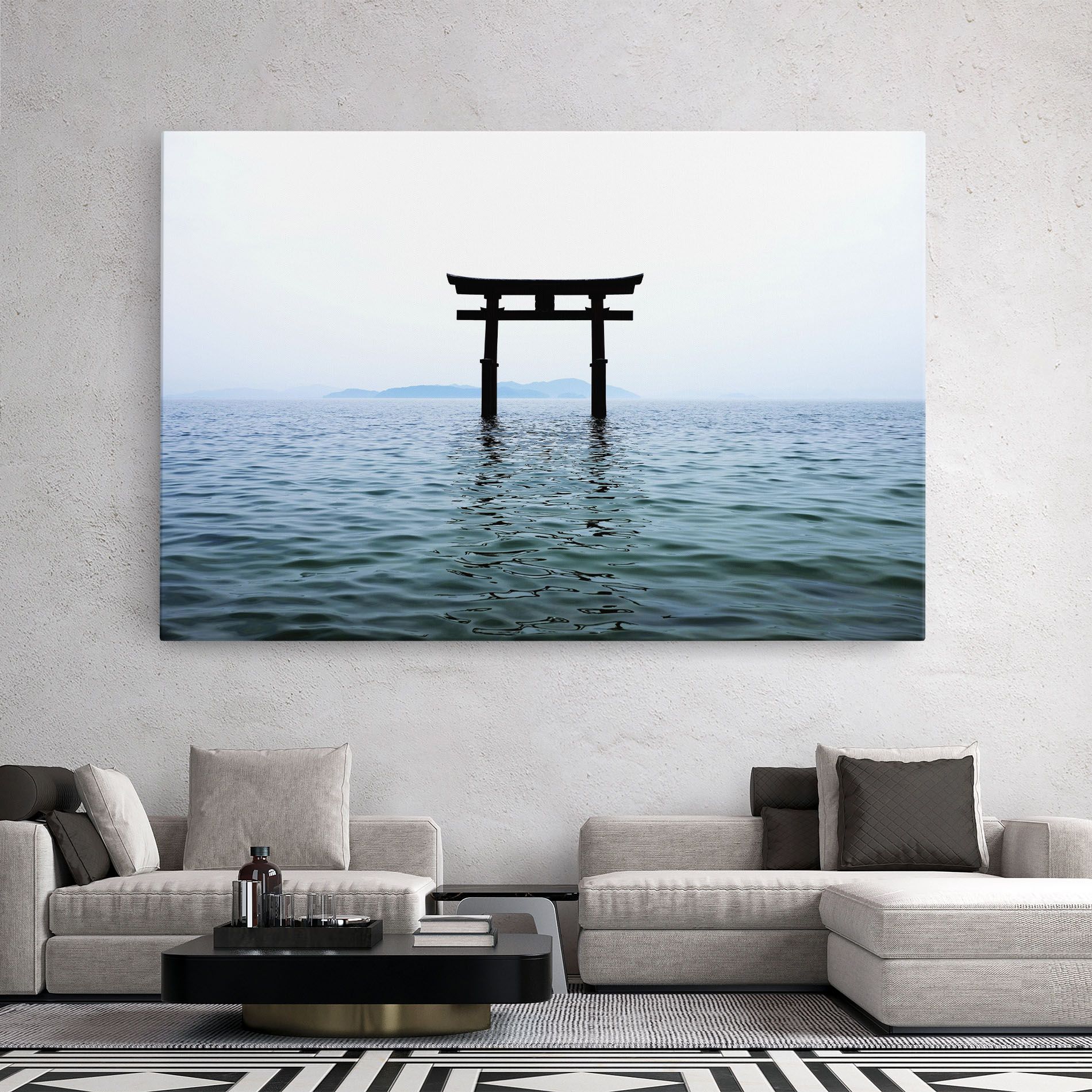 Japan Lake Gate mockup 2