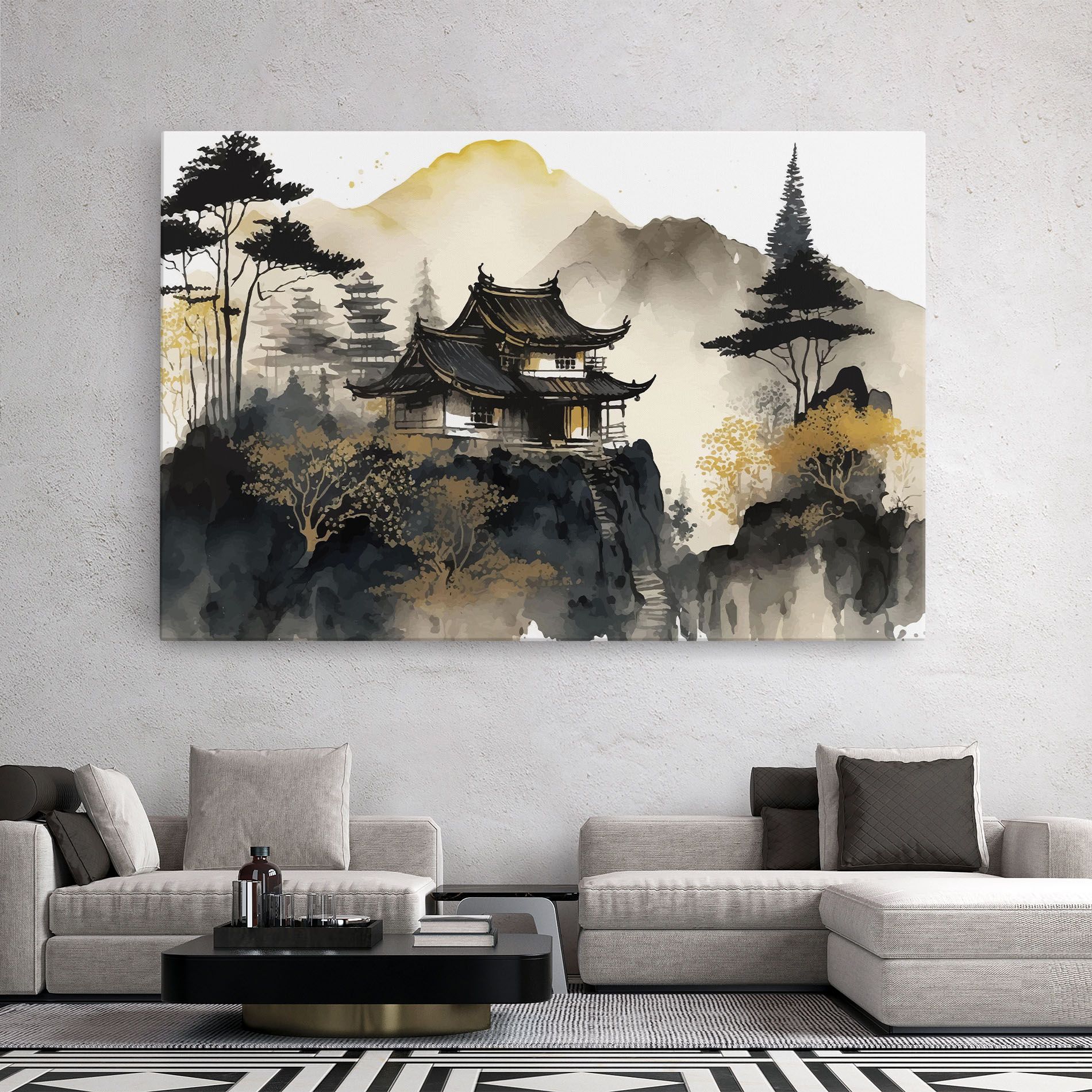 Japanese Temple mockup 2