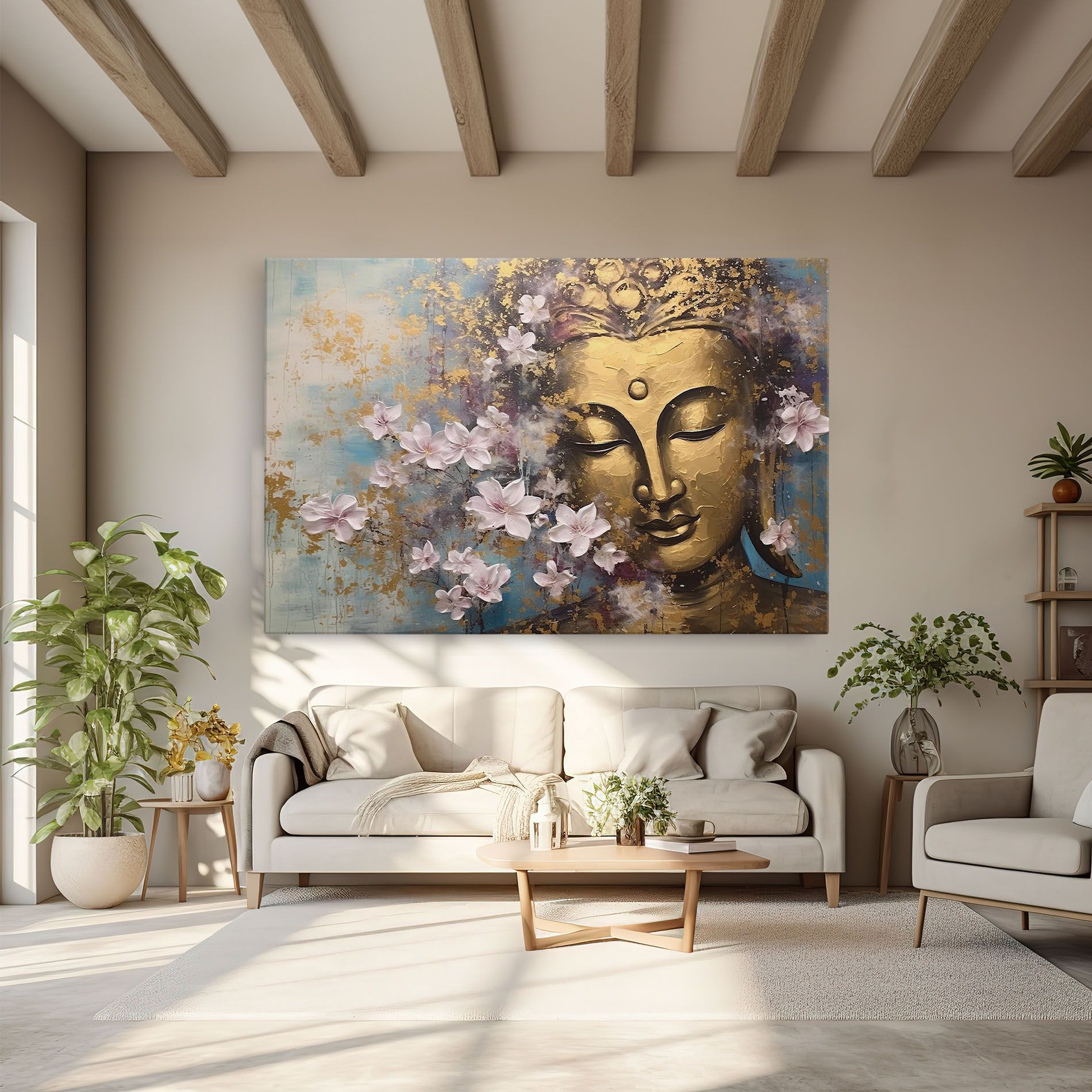 Abstract Buddha Plants mockup 6