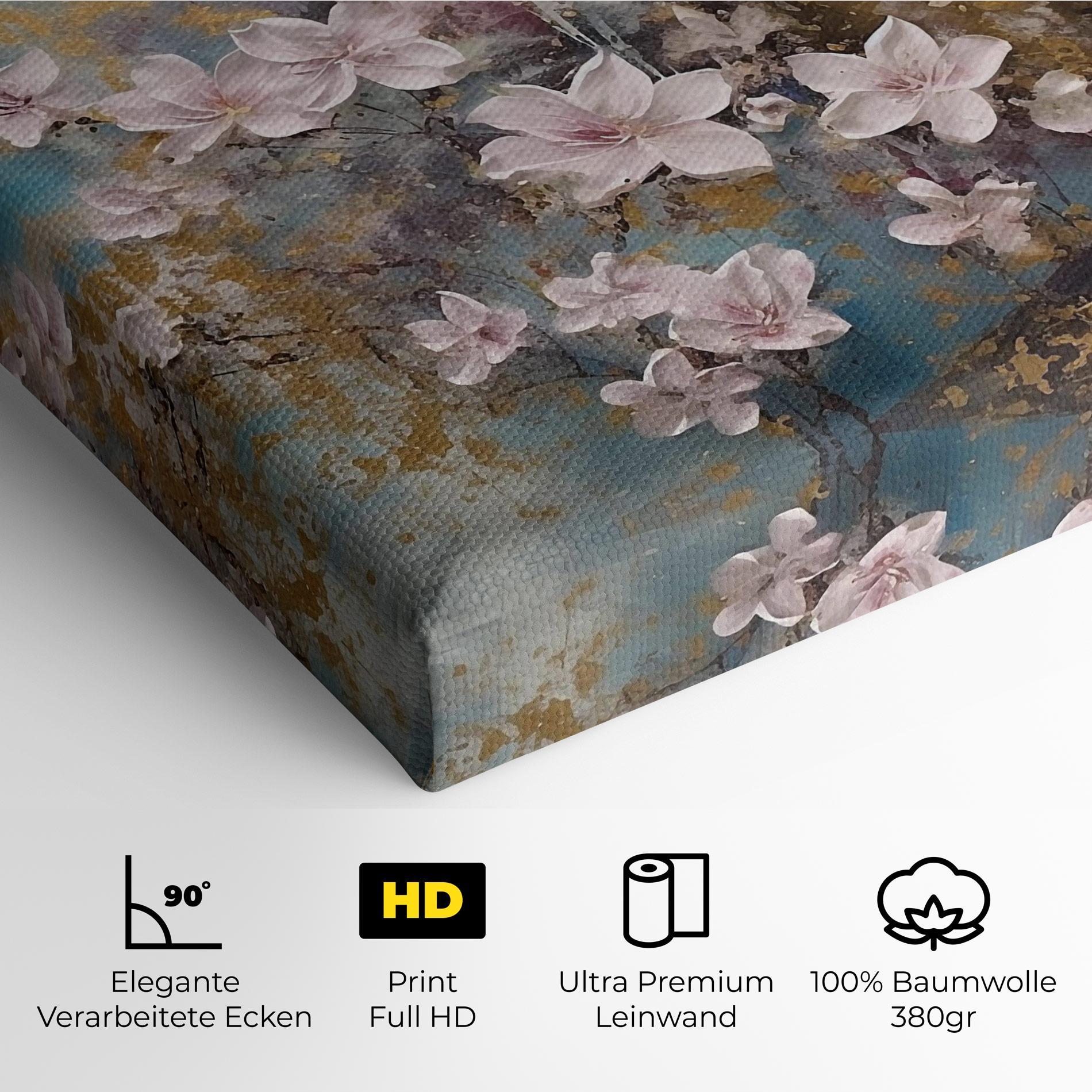 Leinwandbild Abstract Buddha Plants mockup 4