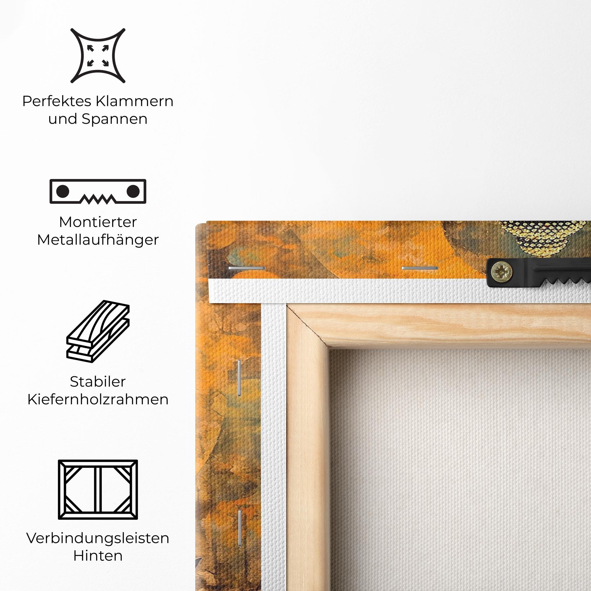 Leinwandbild Buddha Floating Art mockup 5