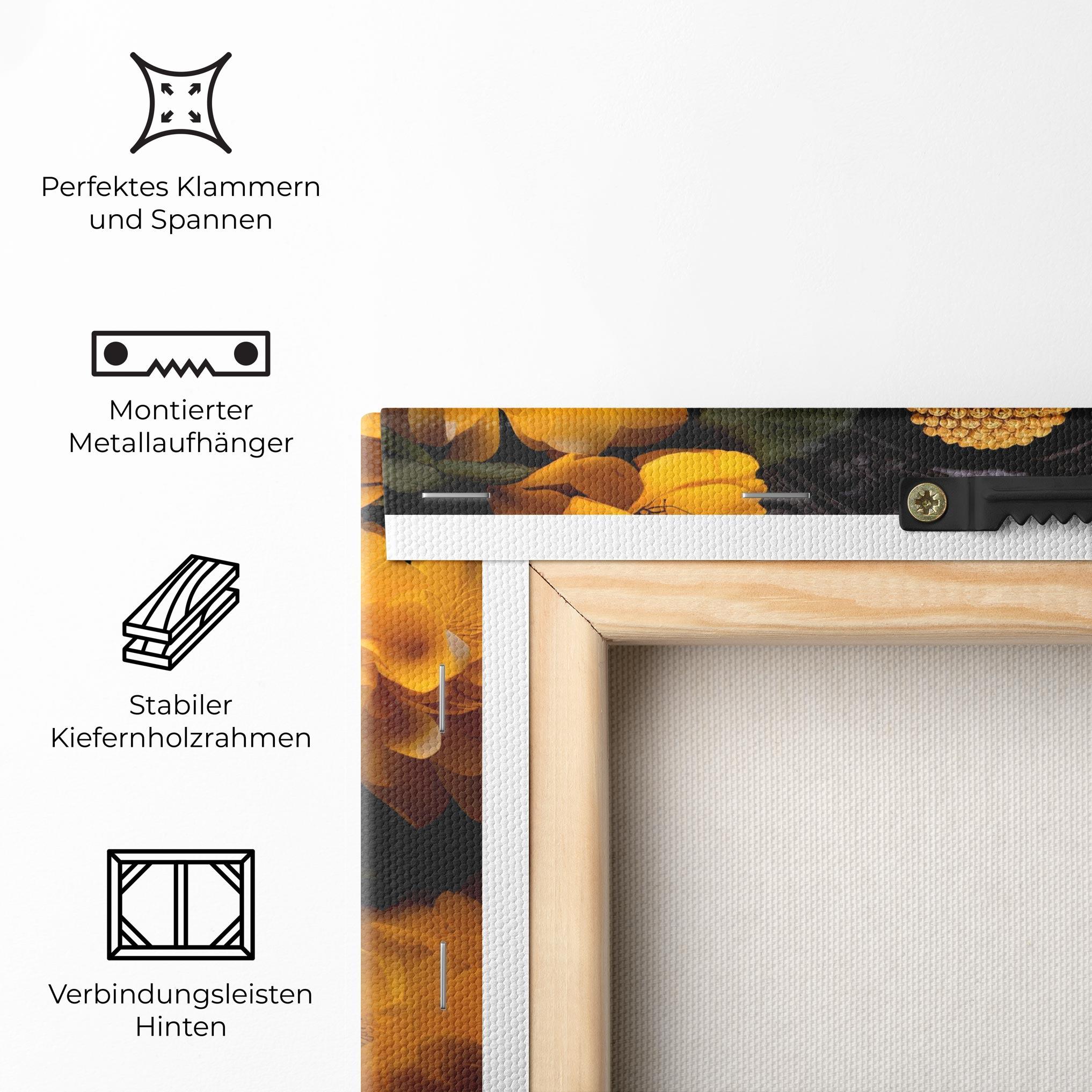 Leinwandbild Vecteezy_buddha Statue Surrounded By Yellow Flowers Ai Generated_27745002_860 mockup 5