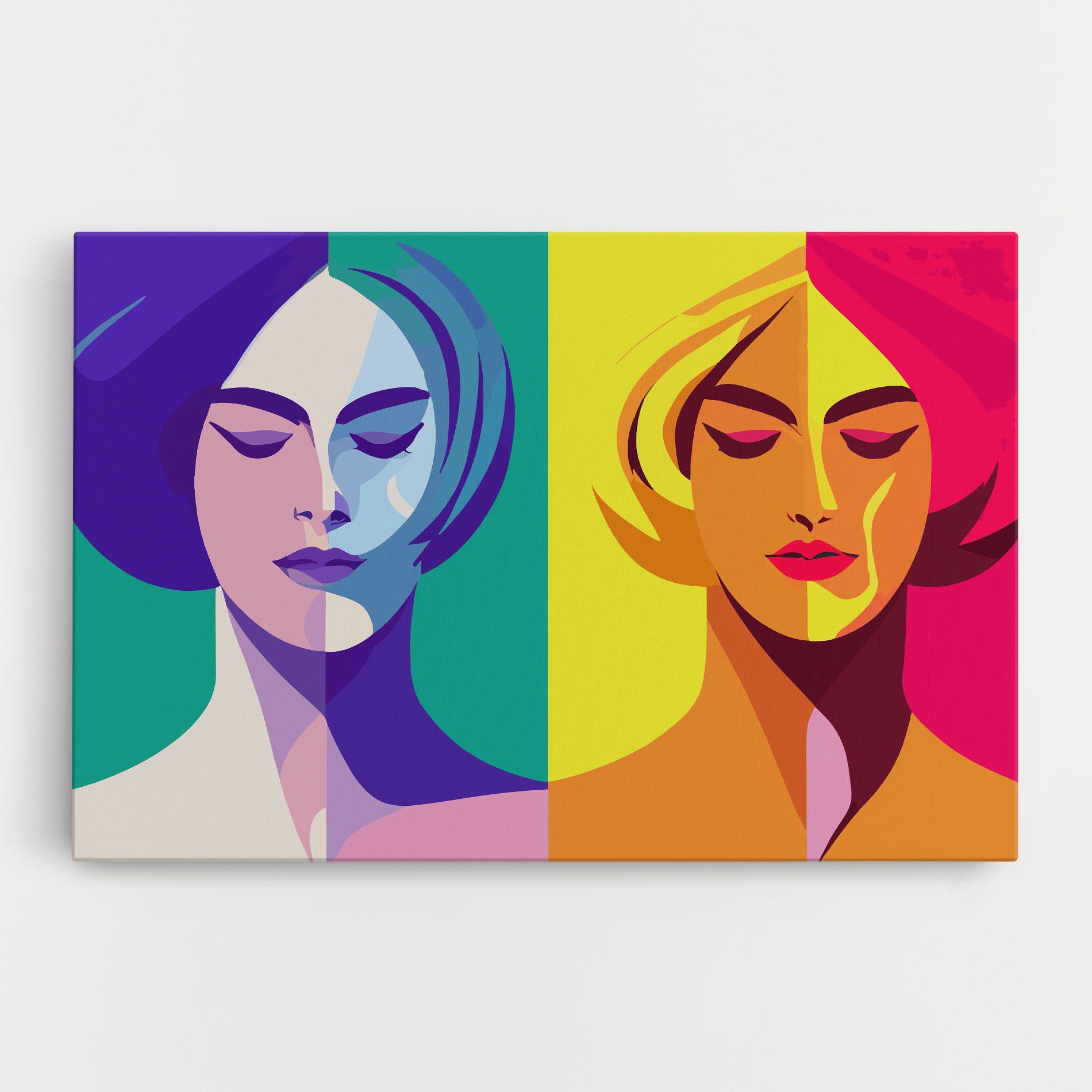 Winter Summer Girl mockup 0