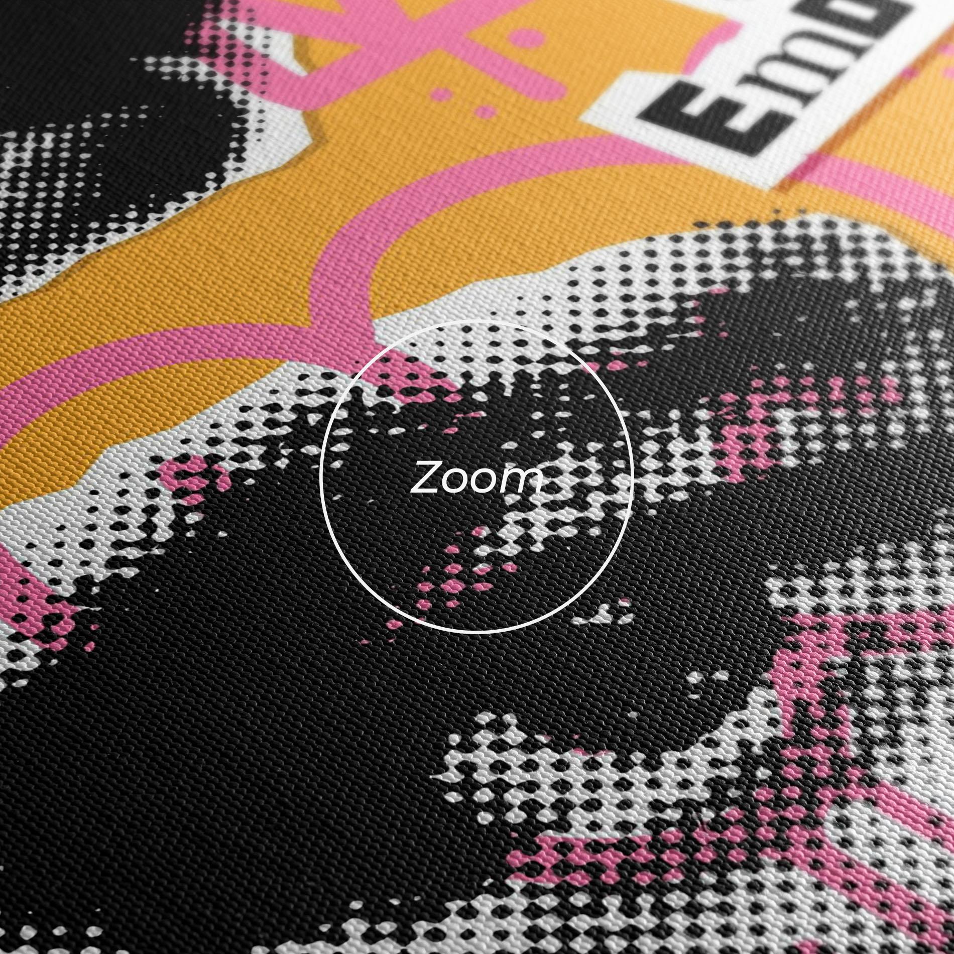 Leinwandbild Awesome Emotions mockup 3