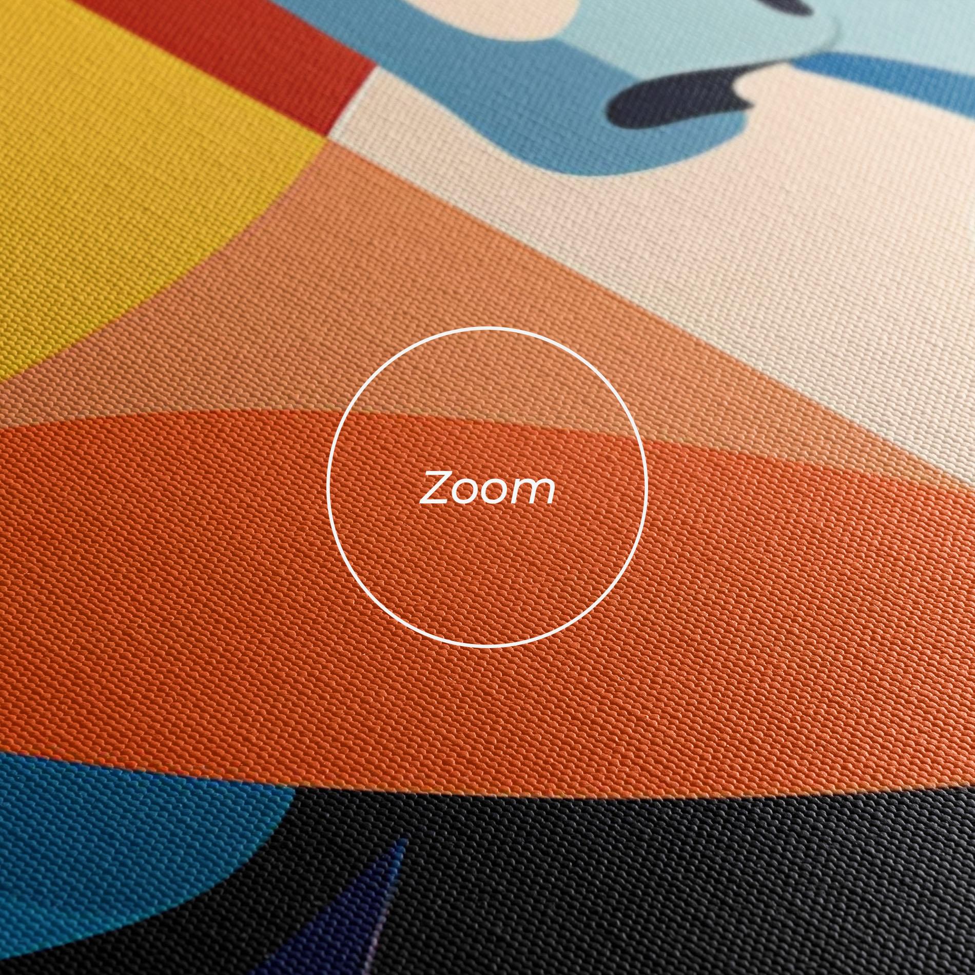 Leinwandbild Beauty Face Collage mockup 3