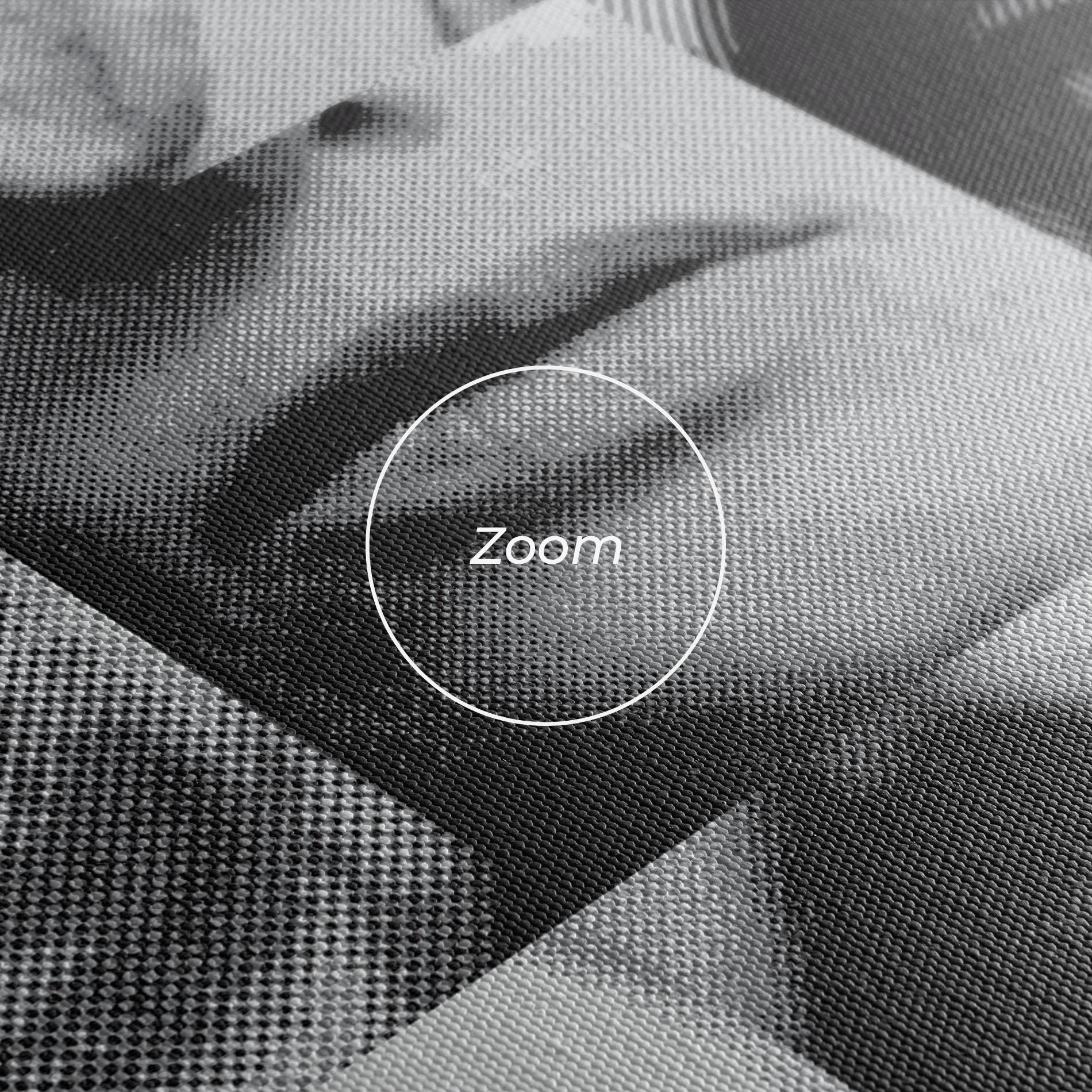 Leinwandbild Grey Mouth Collage mockup 3