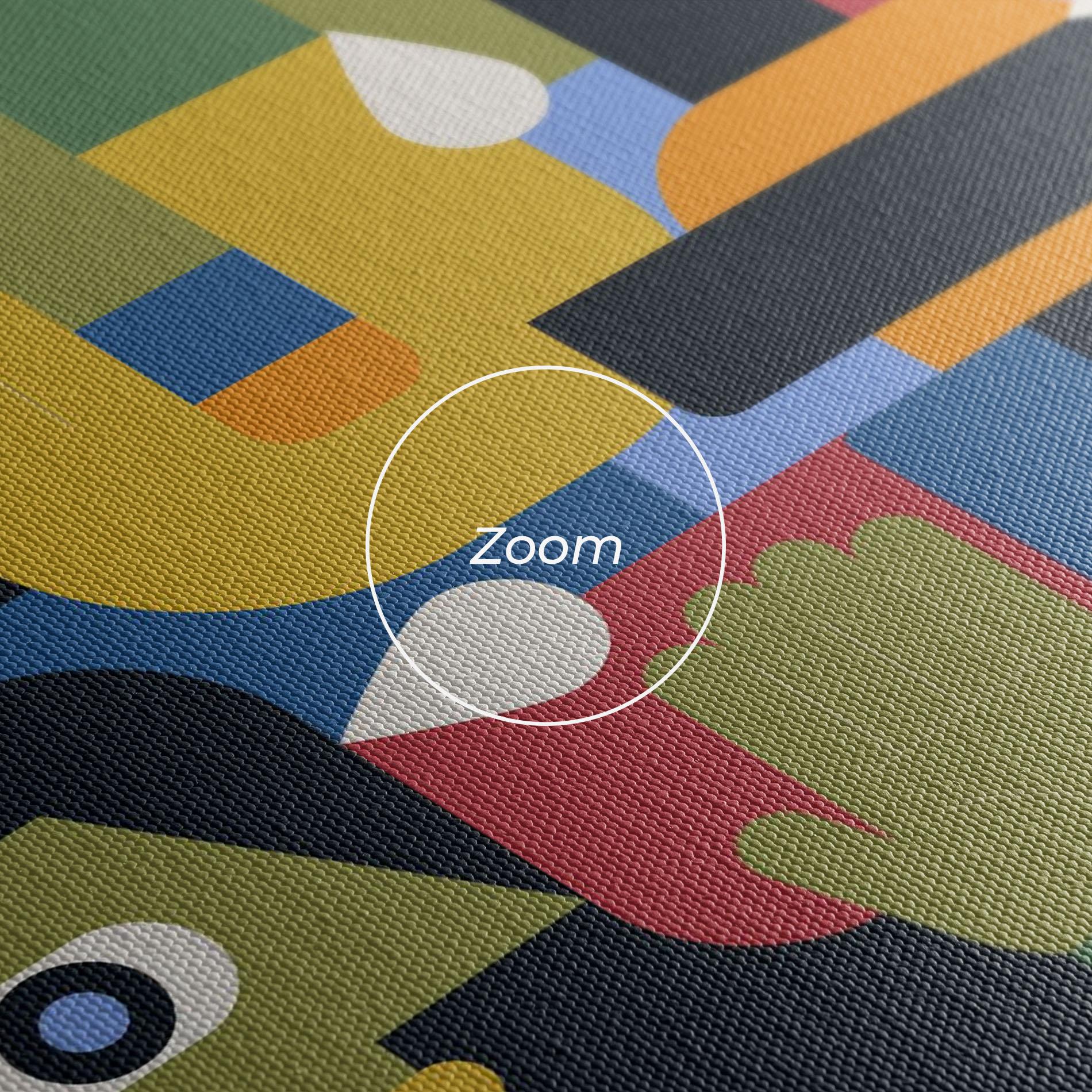 Leinwandbild Minimal People Collage mockup 3