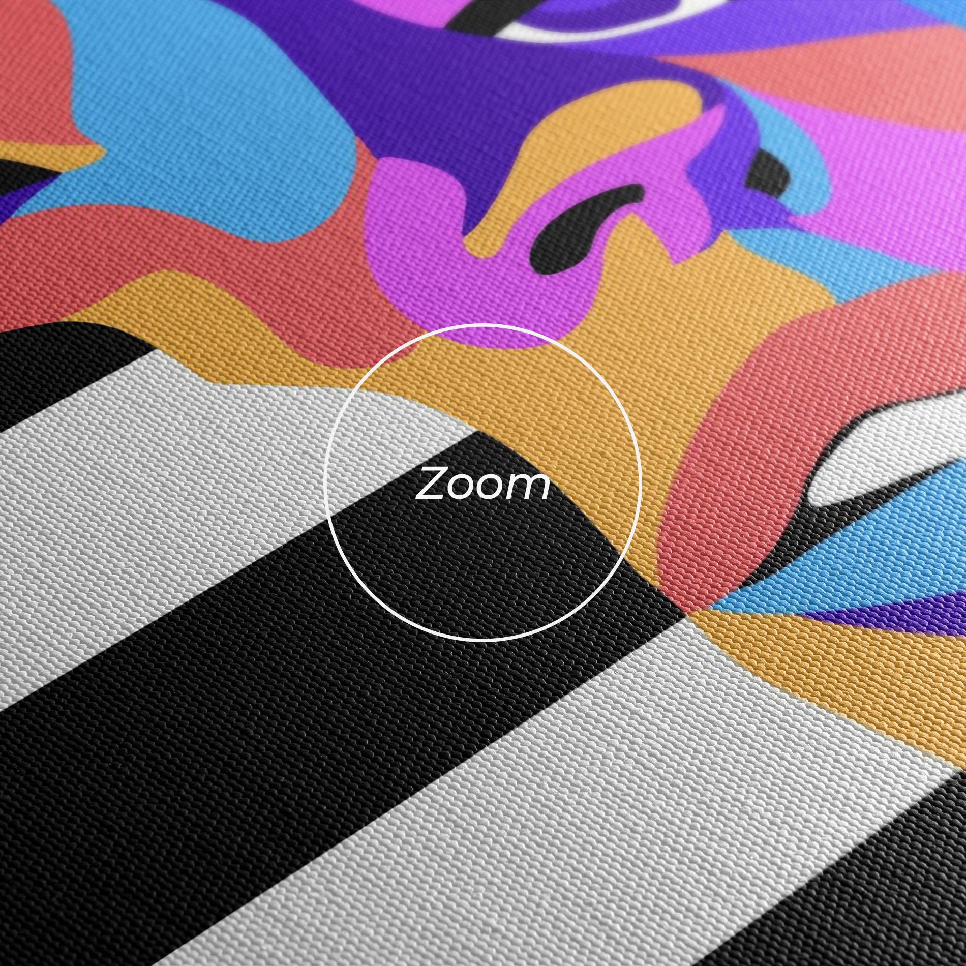 Leinwandbild Woman Art Face mockup 3