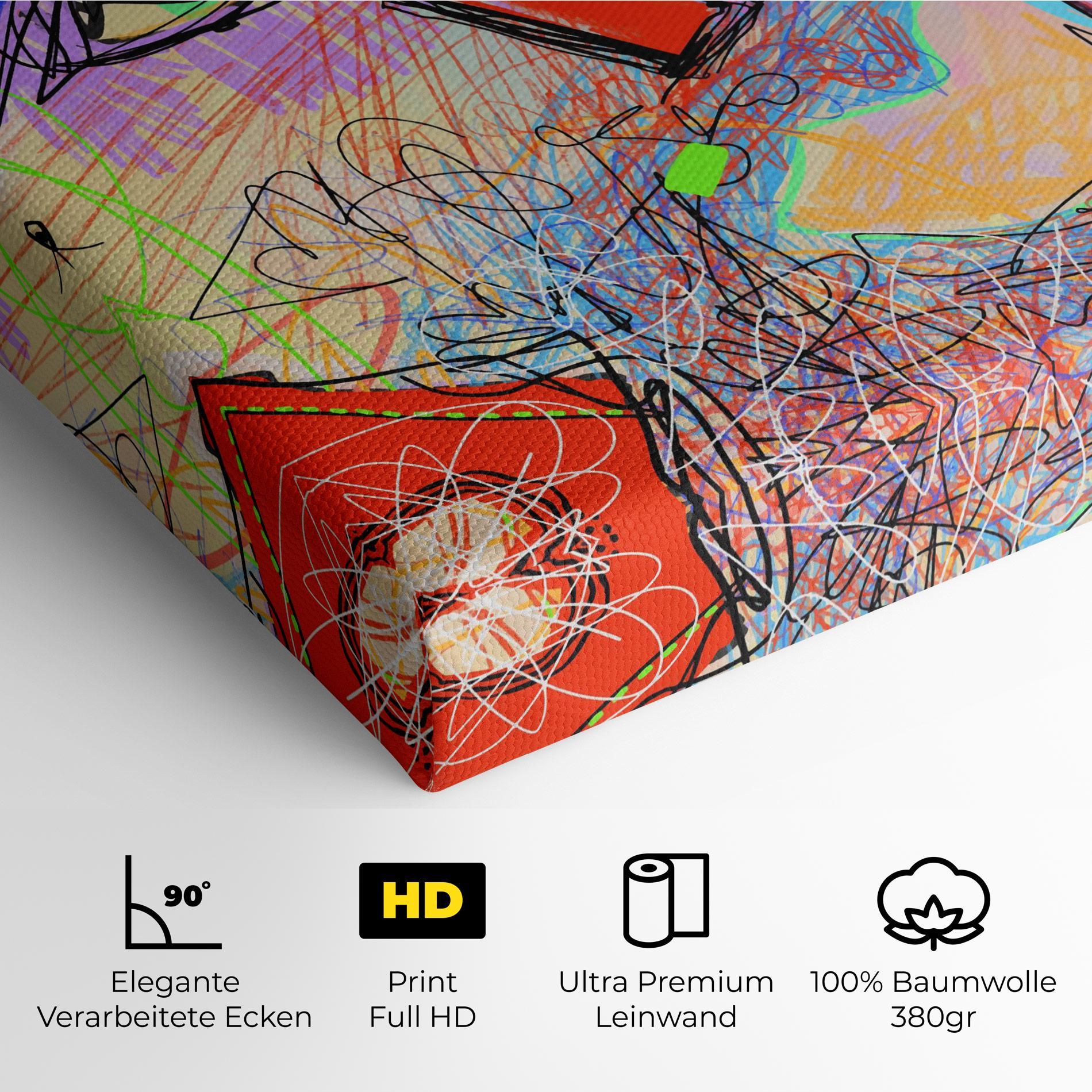 Leinwandbild Animal Eye Art mockup 4