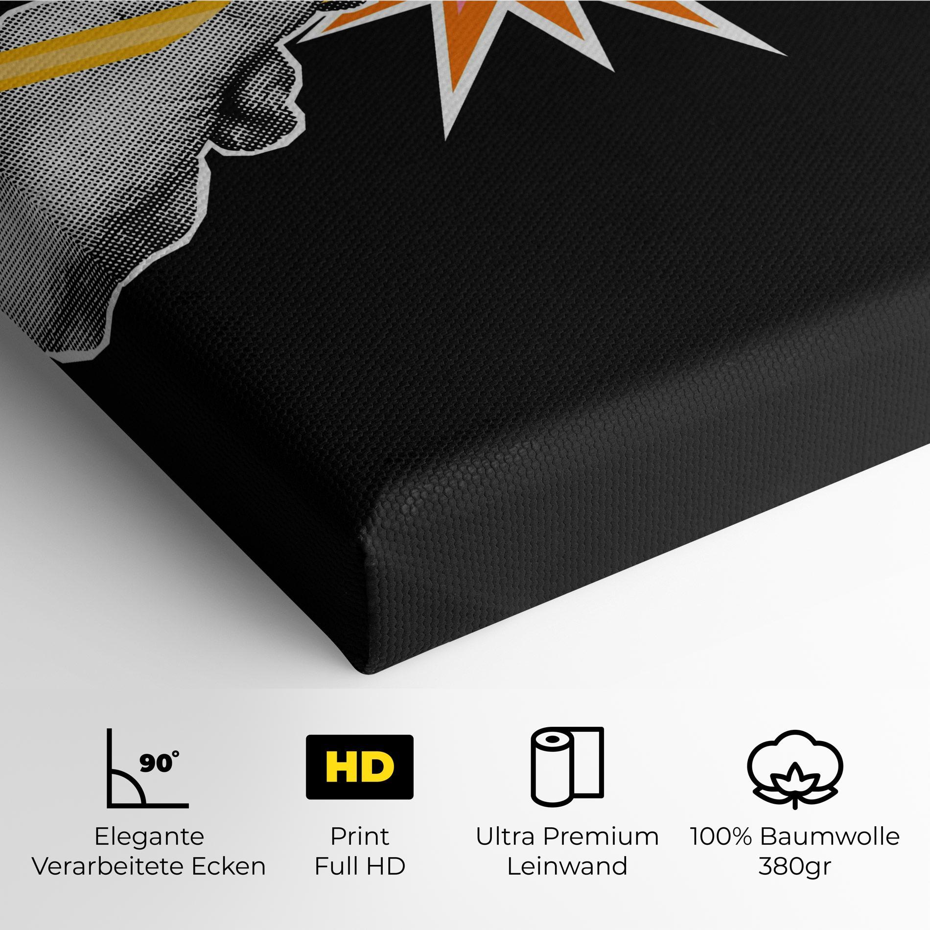 Leinwandbild Pencil Hand mockup 4