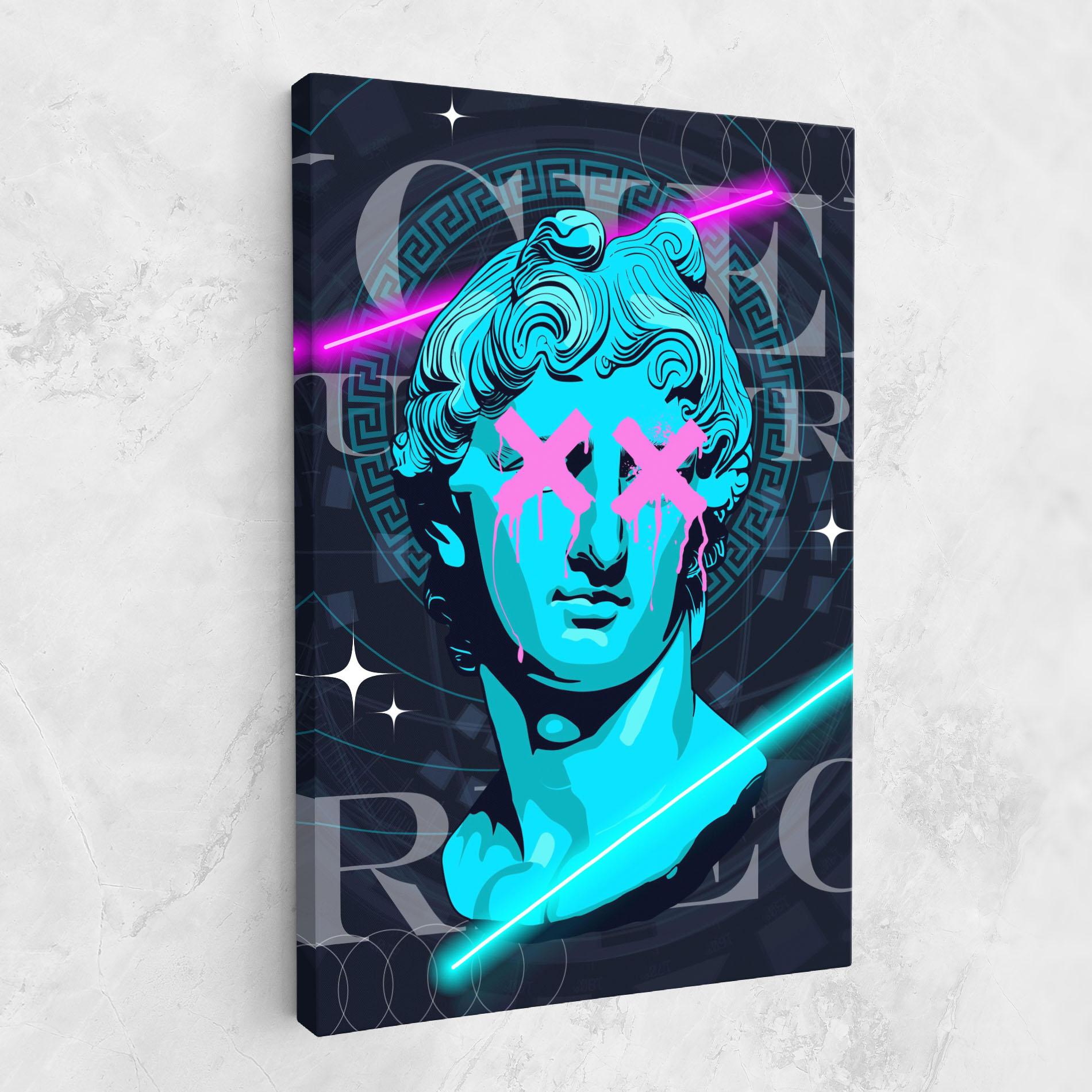 Leinwandbild Sculptures mockup 1