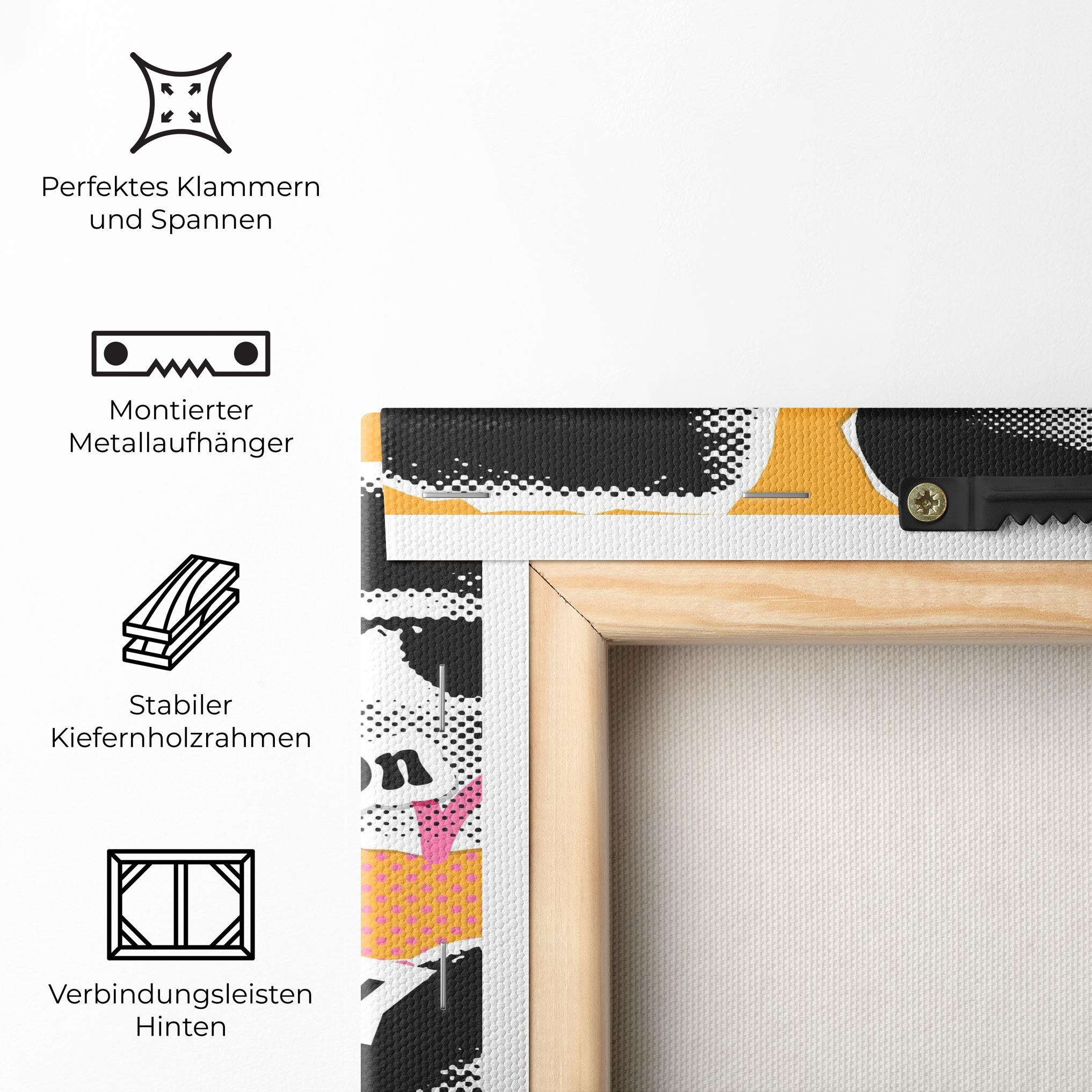 Leinwandbild Awesome Emotions mockup 5