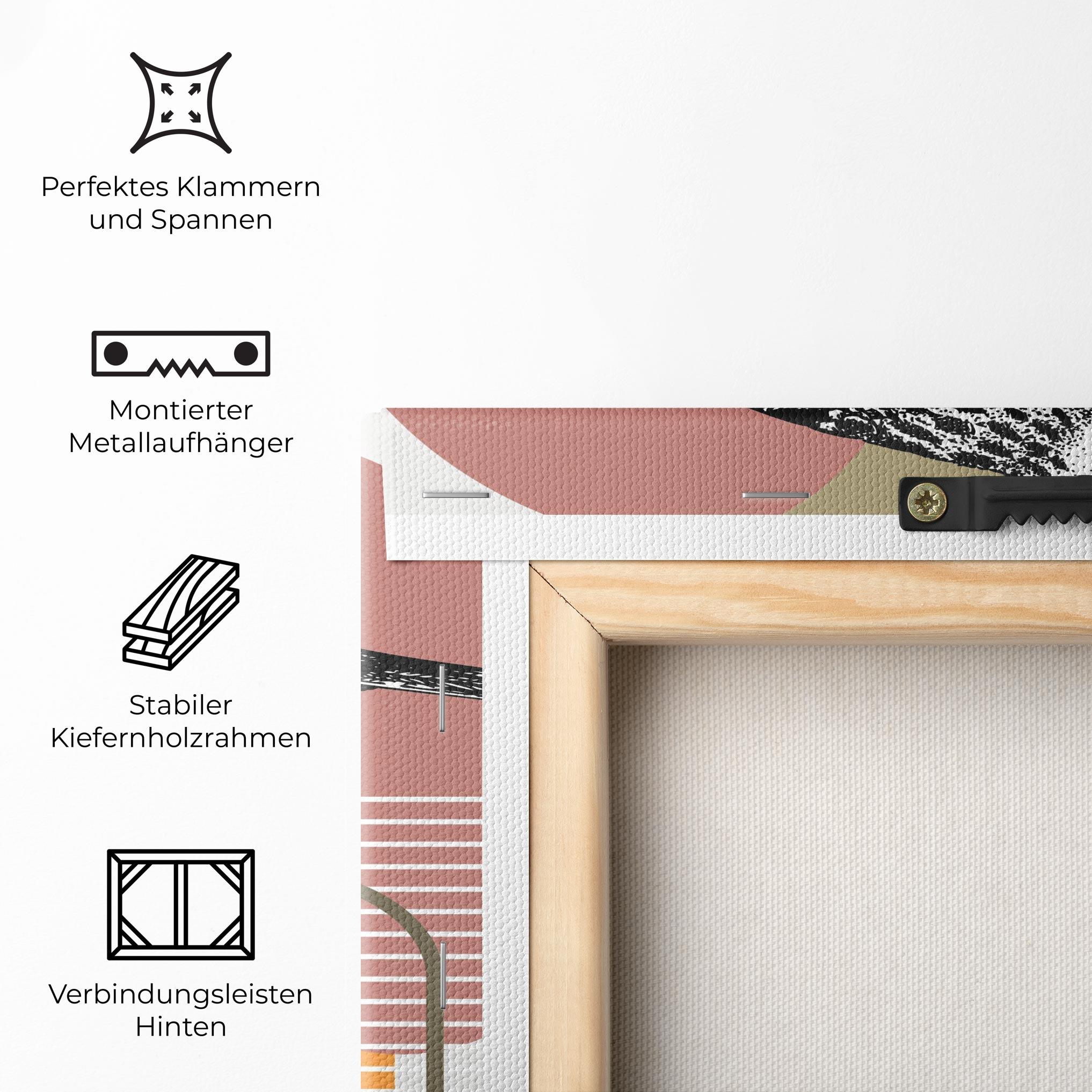 Leinwandbild Bird Collage mockup 5