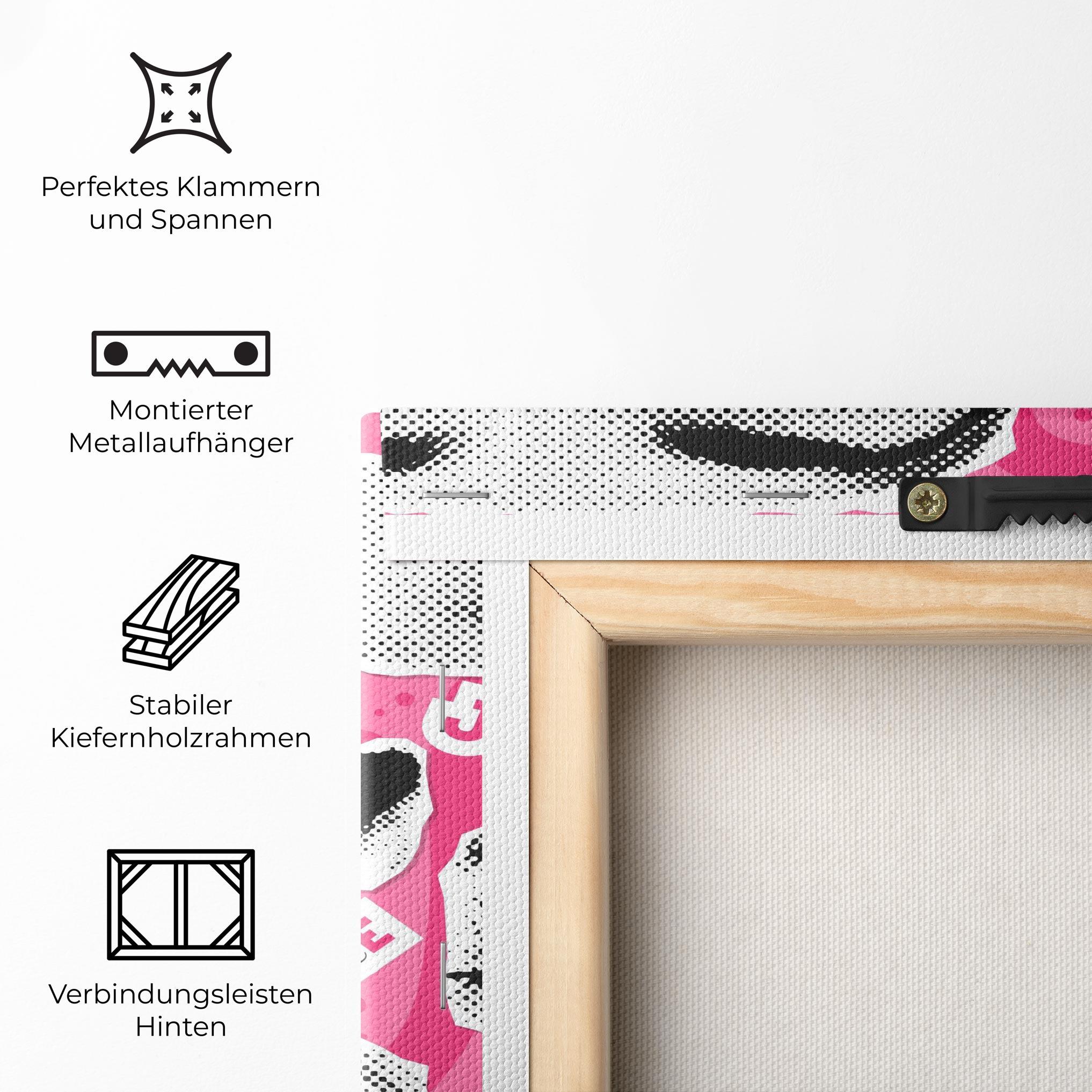 Leinwandbild Eye Type mockup 5