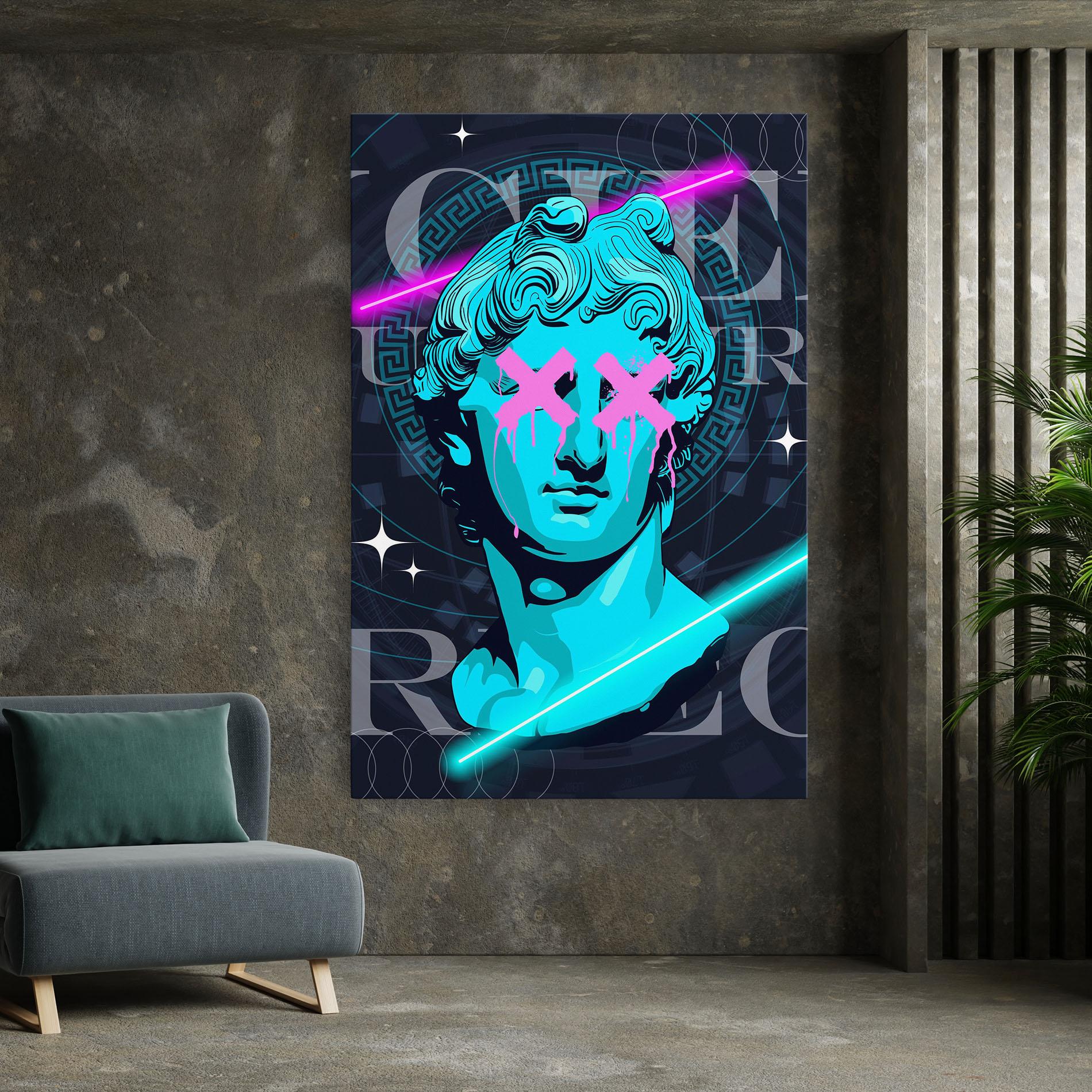 Leinwandbild Sculptures mockup 7