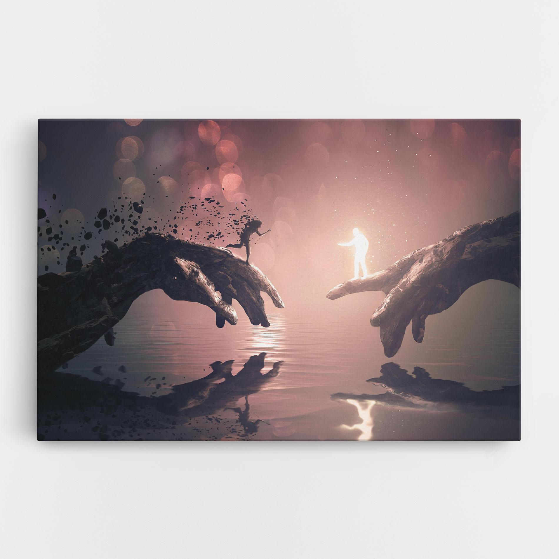 Leinwandbild Life Story mockup 0