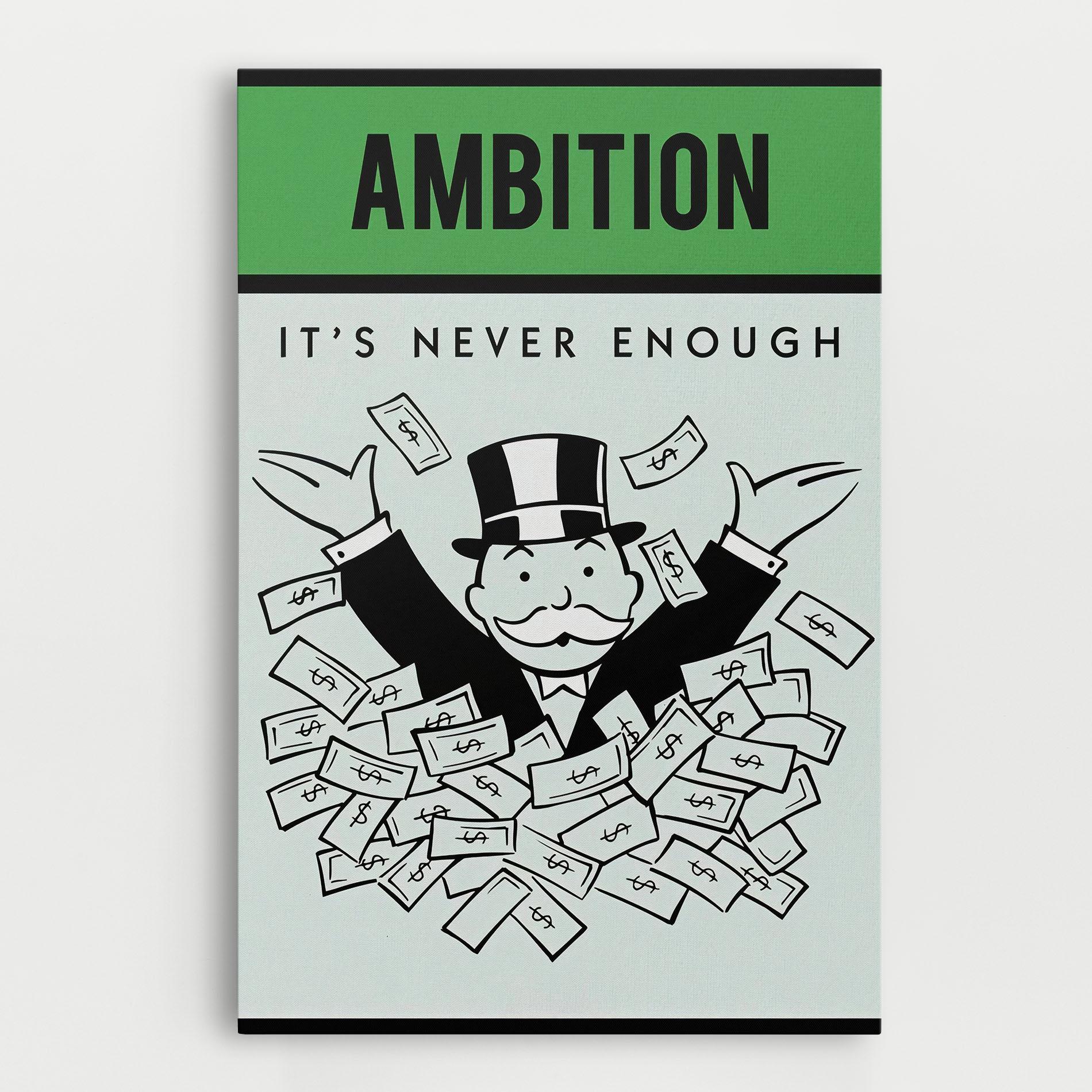 Leinwandbild AMBITION mockup 0