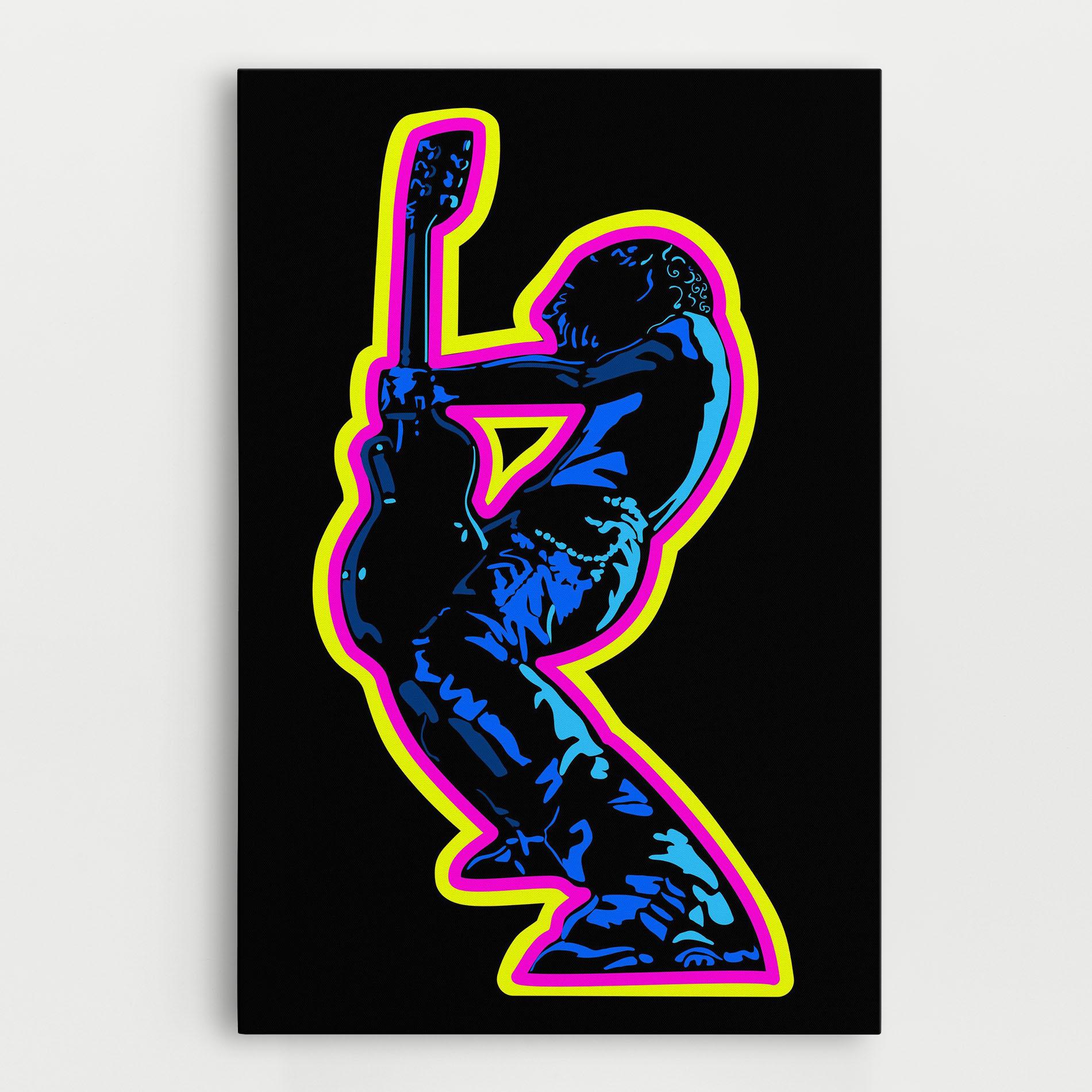 Leinwandbild Guitarist Art mockup 0