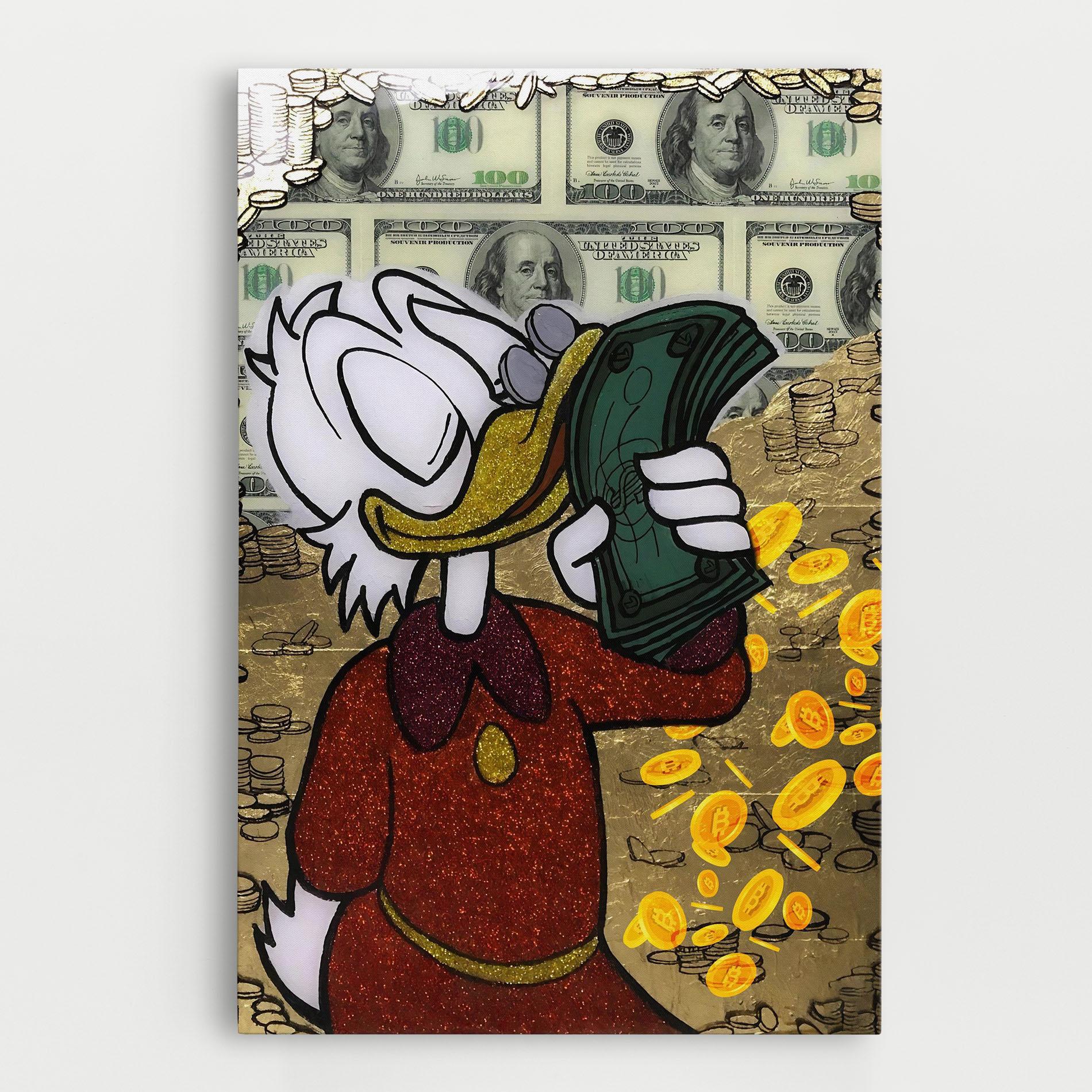 Leinwandbild Smell Like Money mockup 0