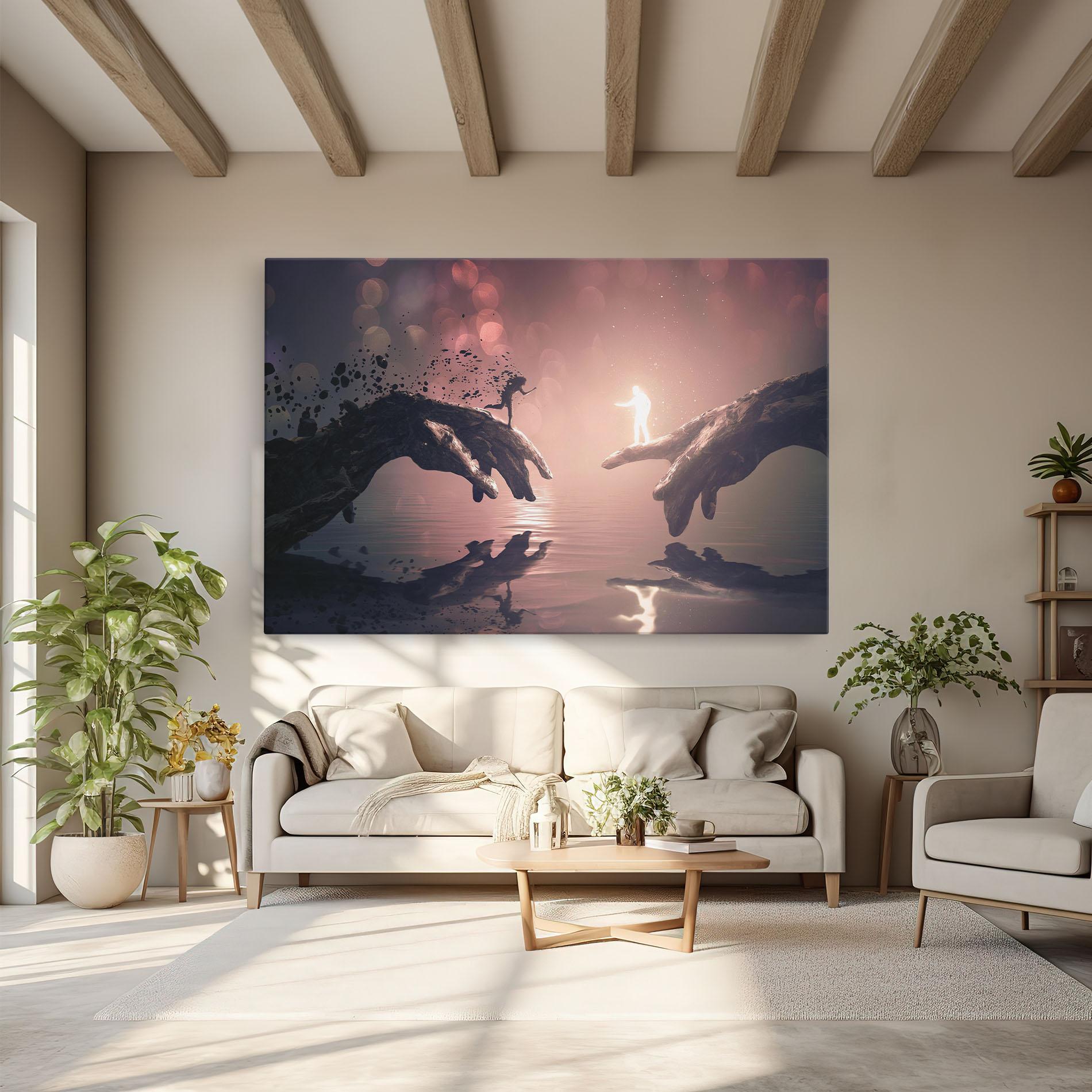 Leinwandbild Life Story mockup 6
