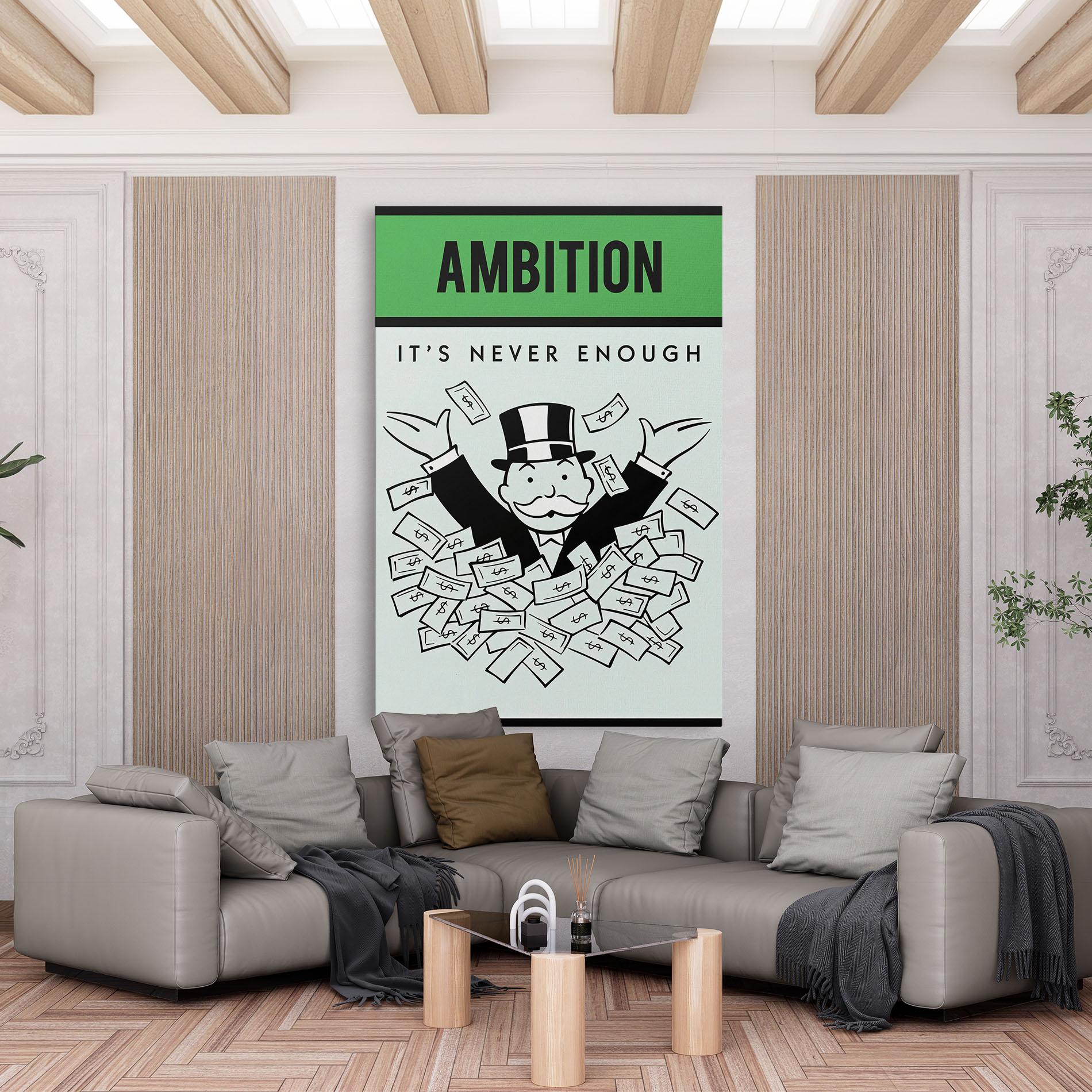 Leinwandbild AMBITION mockup 6