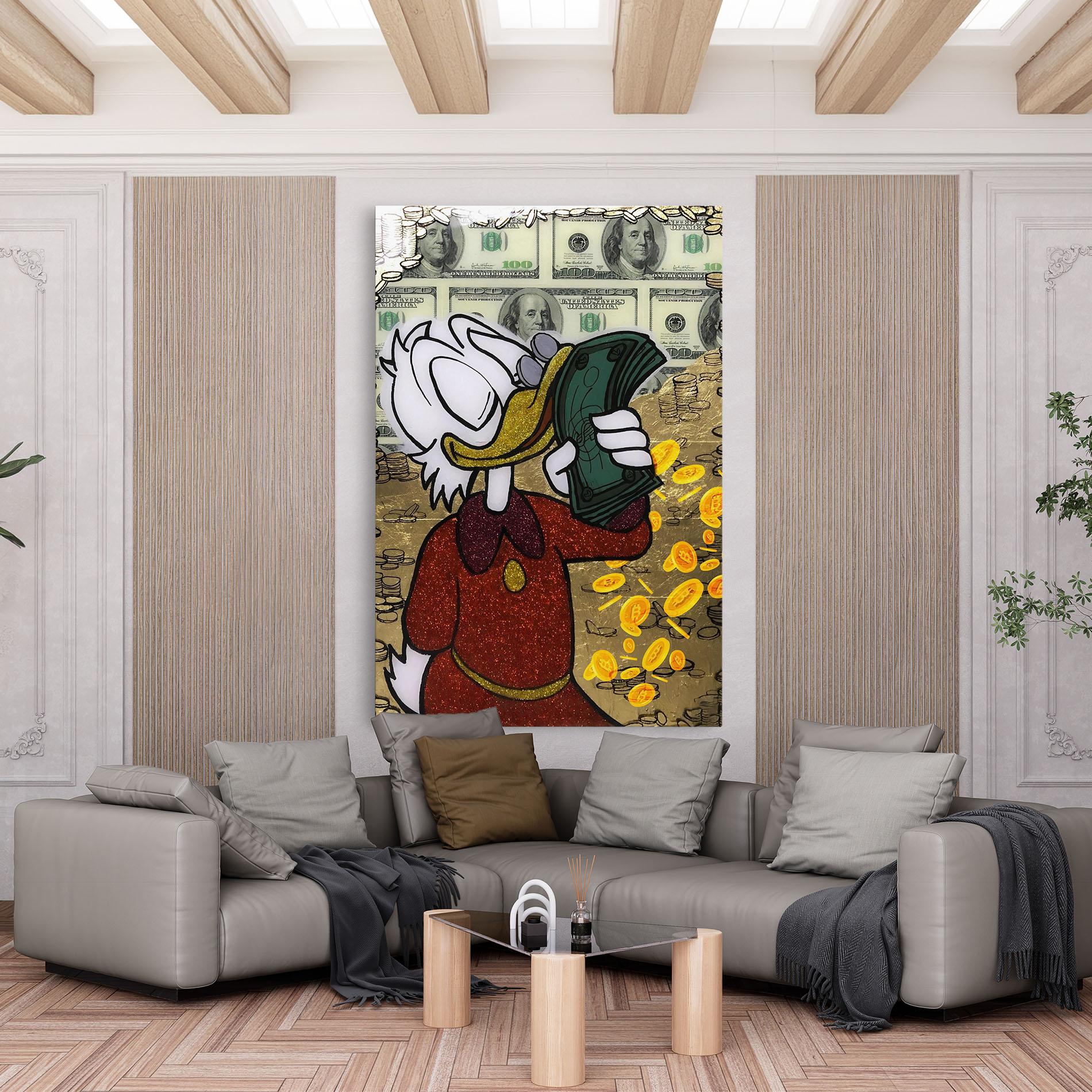 Leinwandbild Smell Like Money mockup 6