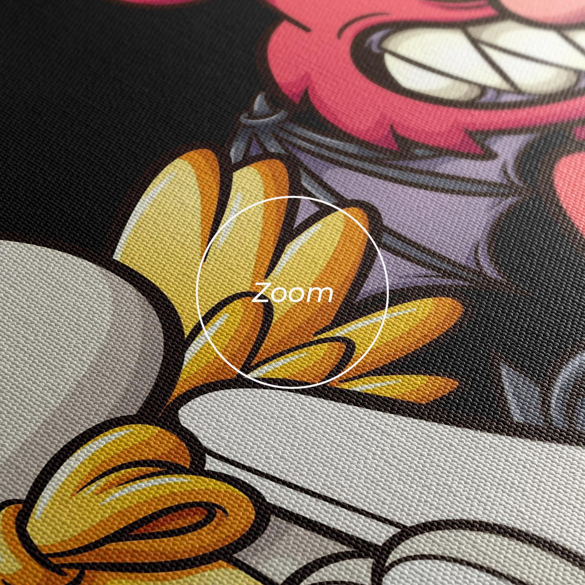 Leinwandbild Angel Bear mockup 3