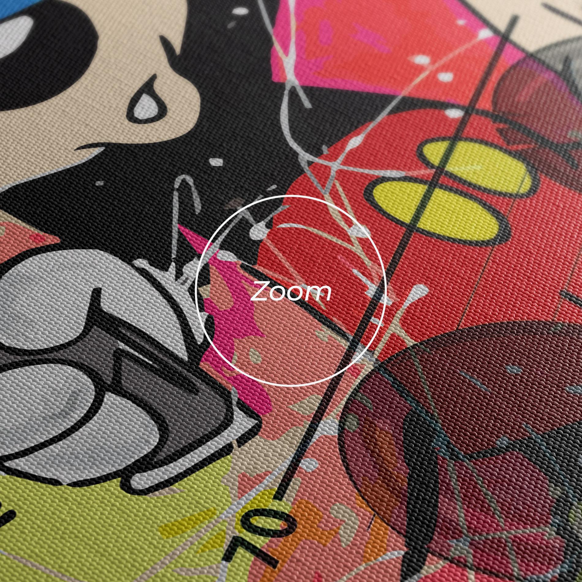 Leinwandbild Gangsta Mickey mockup 3