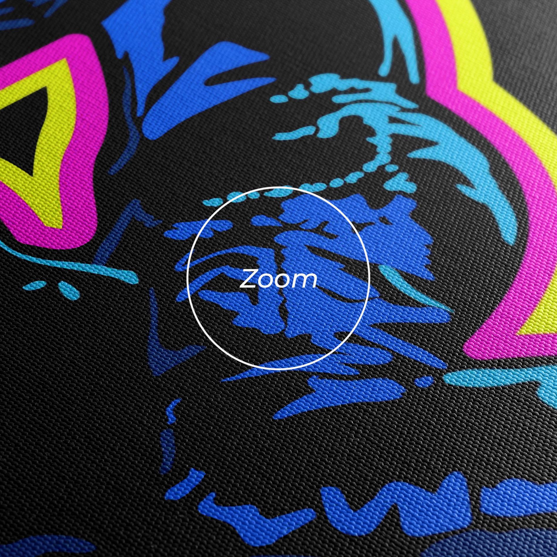 Leinwandbild Guitarist Art mockup 3