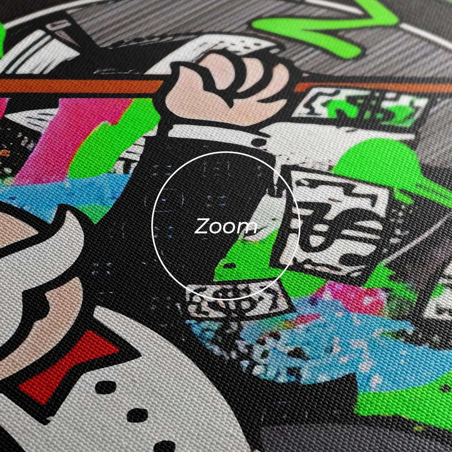 Leinwandbild Make Money mockup 3