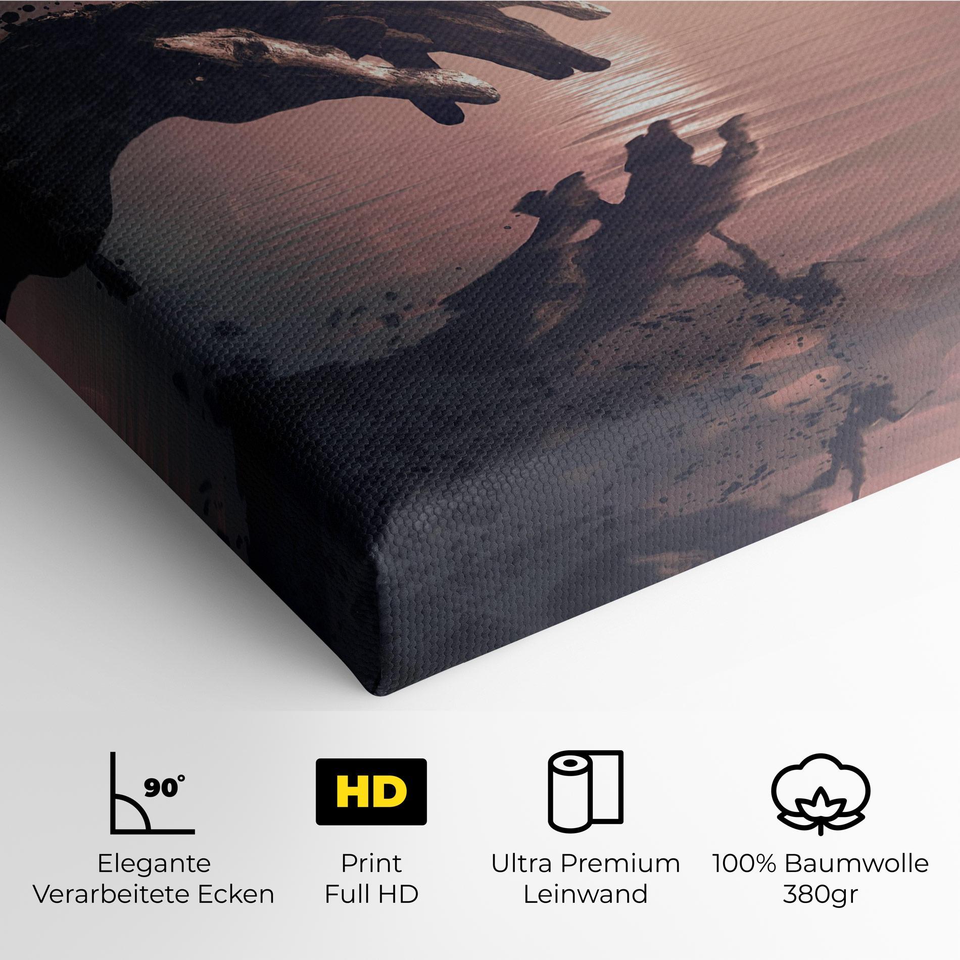 Leinwandbild Life Story mockup 4