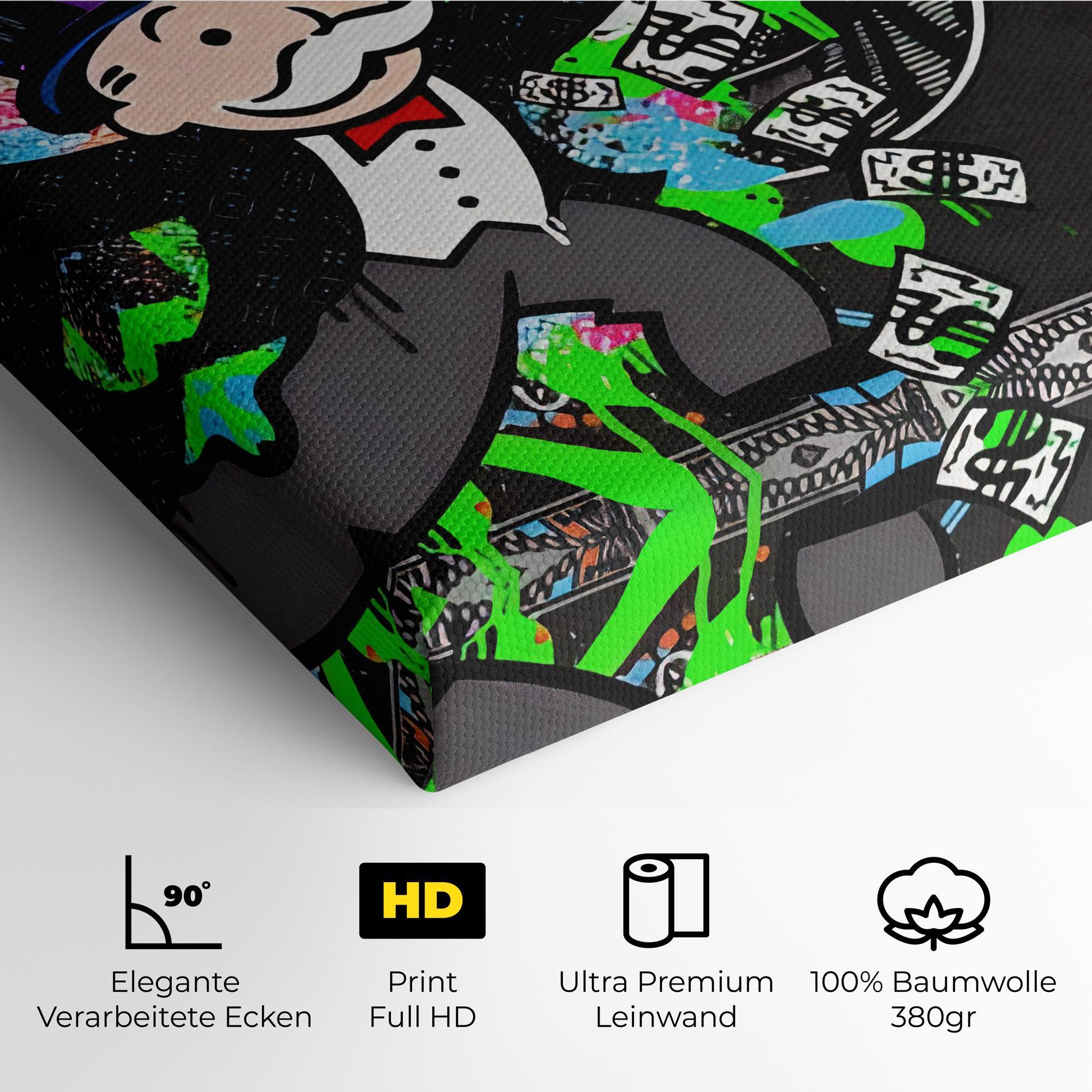 Leinwandbild Make Money mockup 4