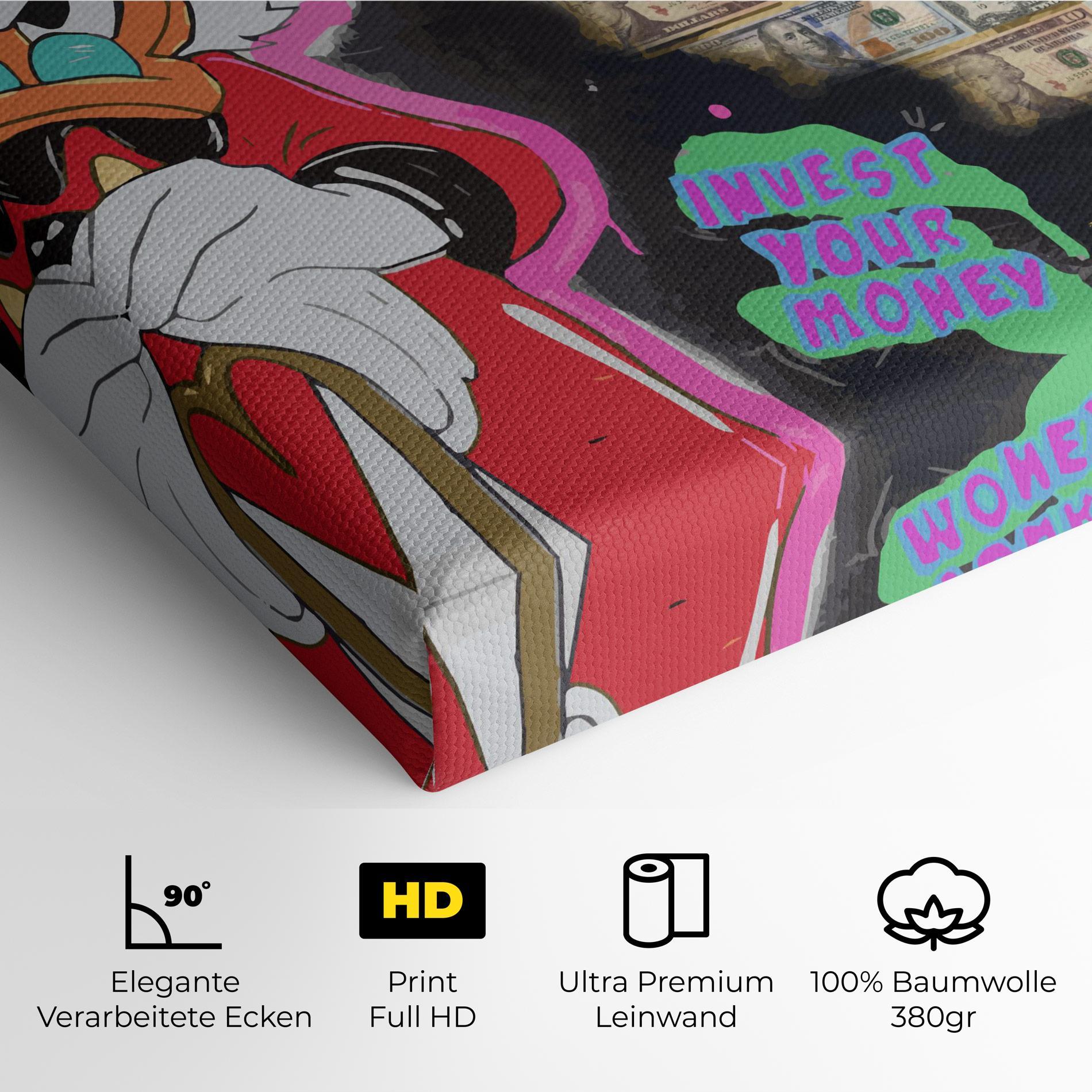 Leinwandbild Money Advice mockup 4