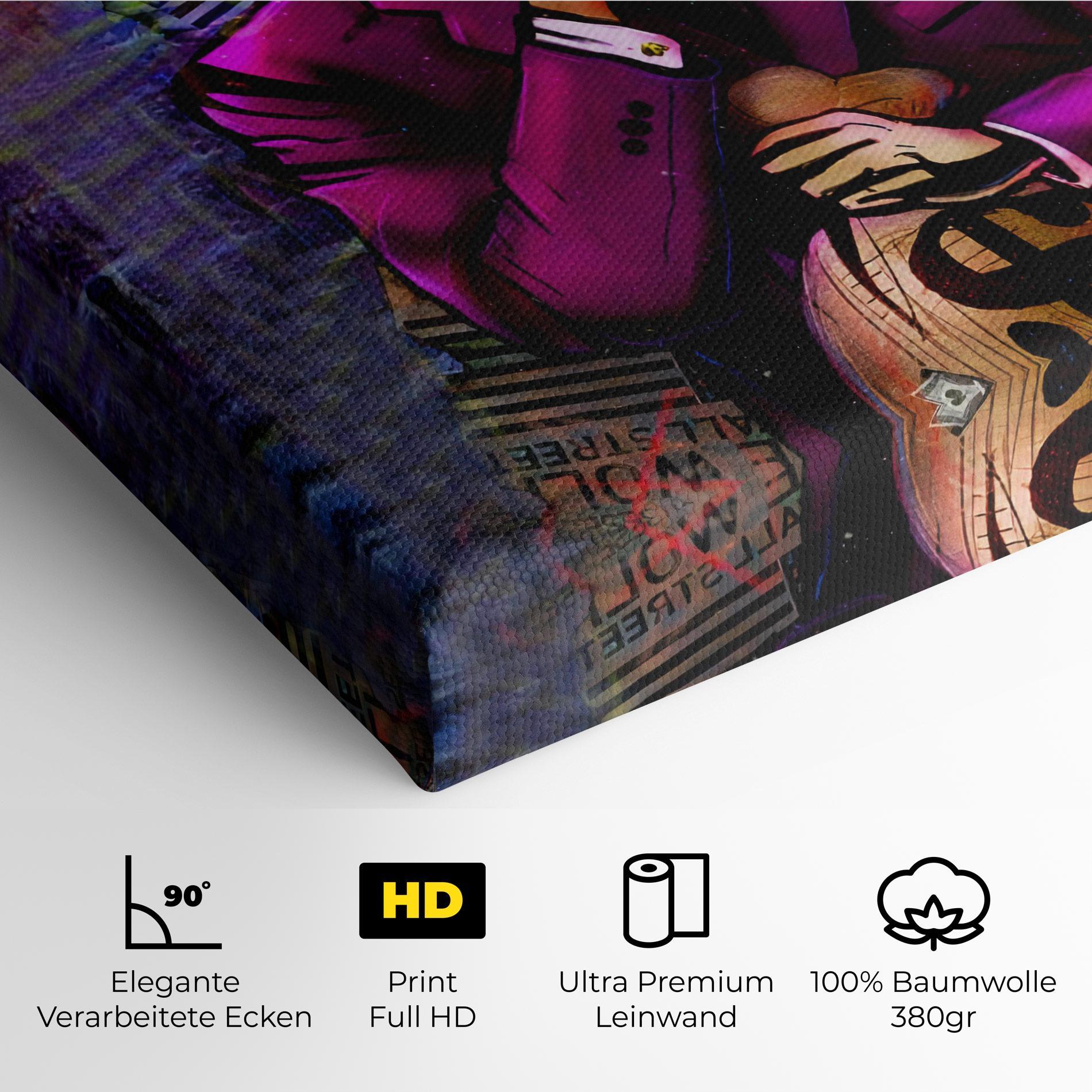 Leinwandbild Silence Panda mockup 4