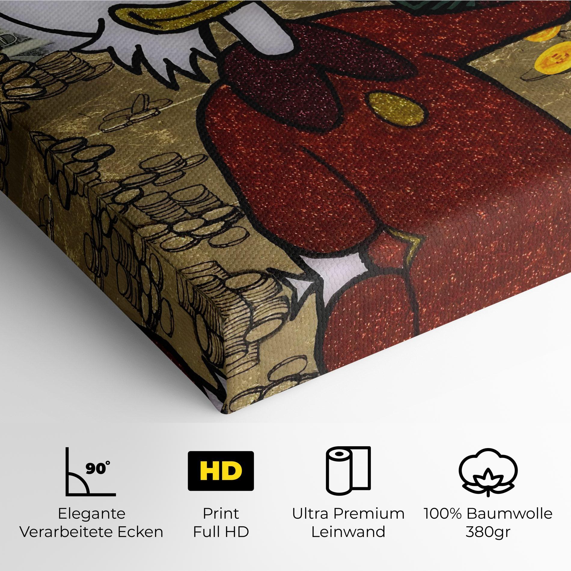 Leinwandbild Smell Like Money mockup 4