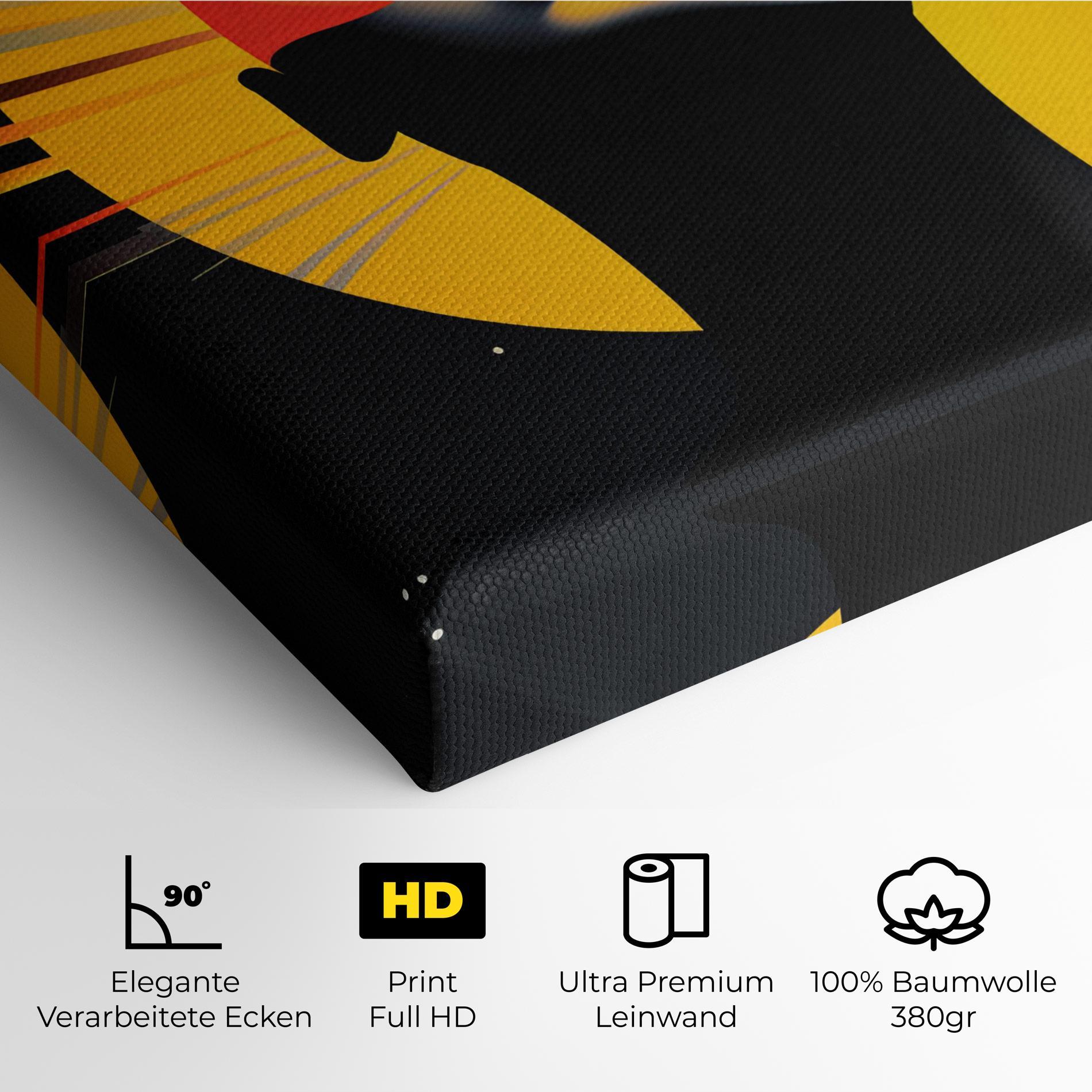 Leinwandbild Synthetic Dreamy Profile mockup 4