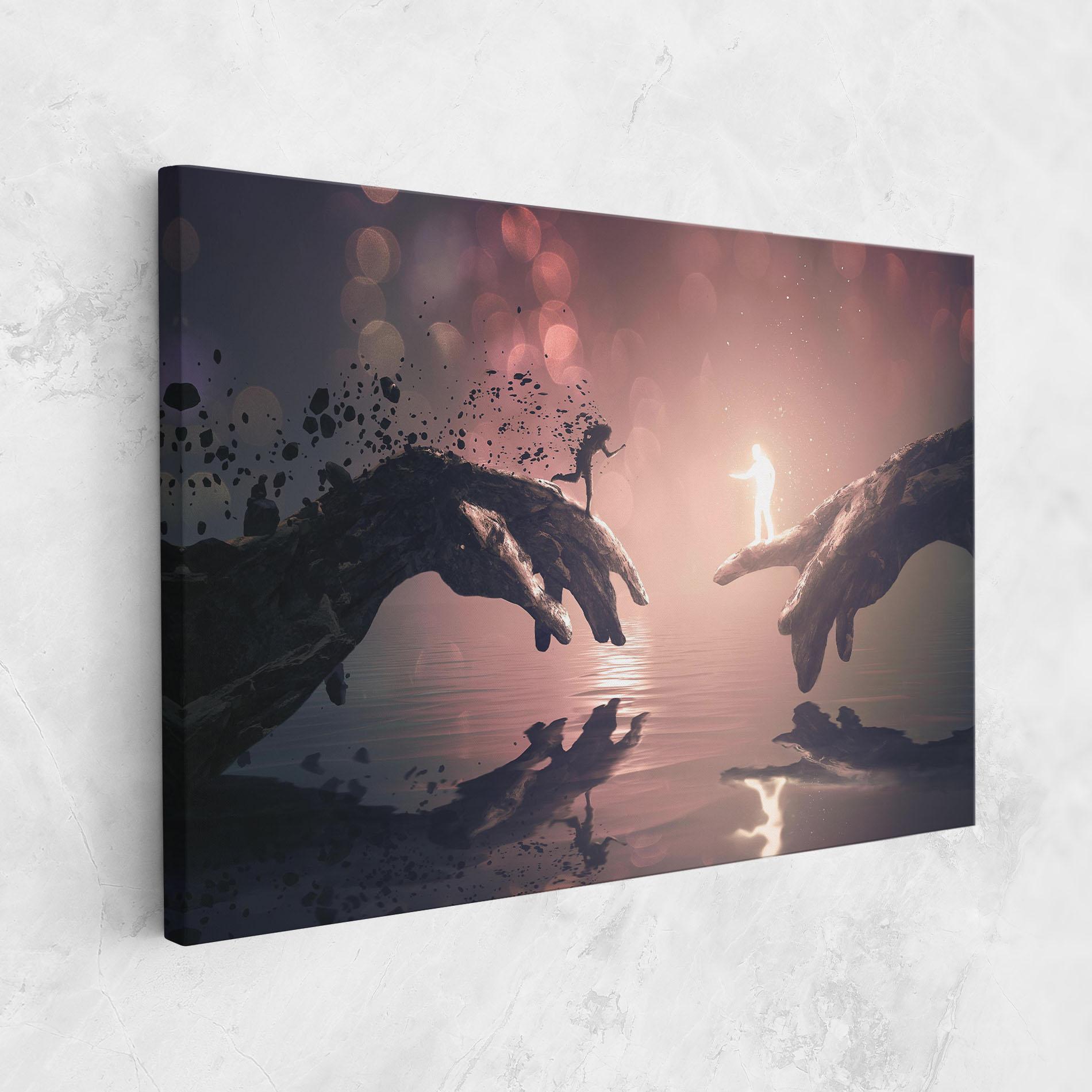 Leinwandbild Life Story mockup 1