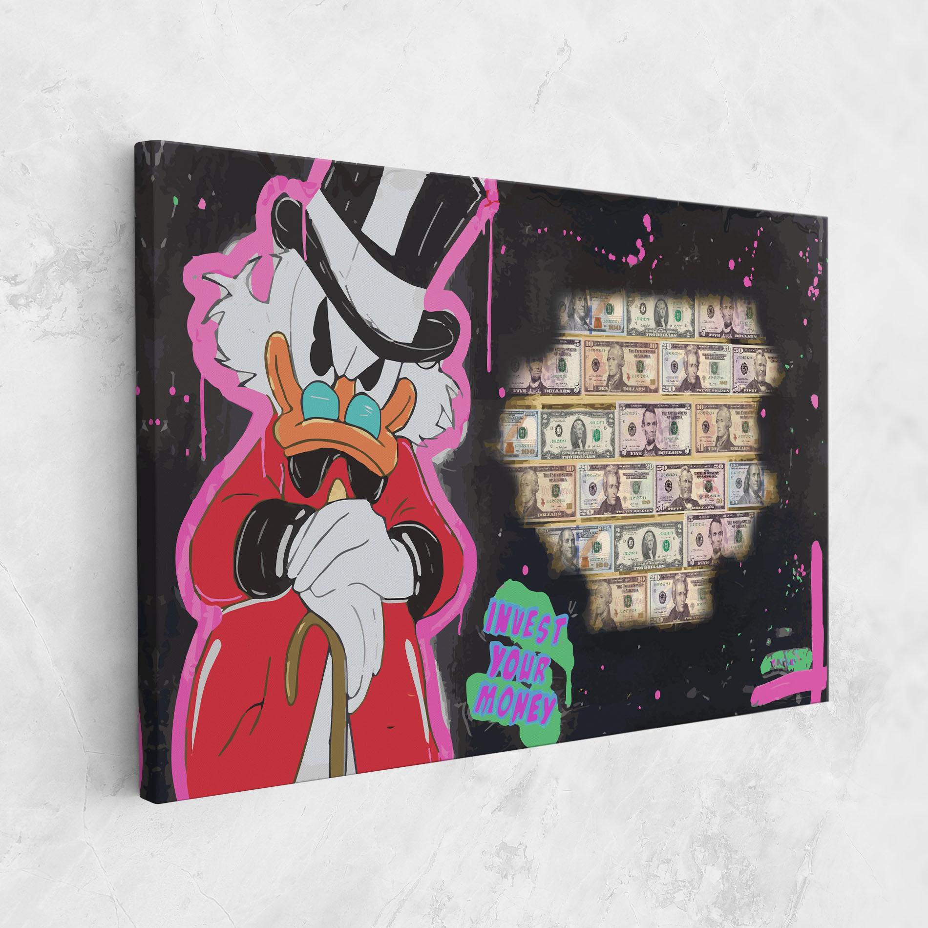 Leinwandbild Money Advice mockup 1