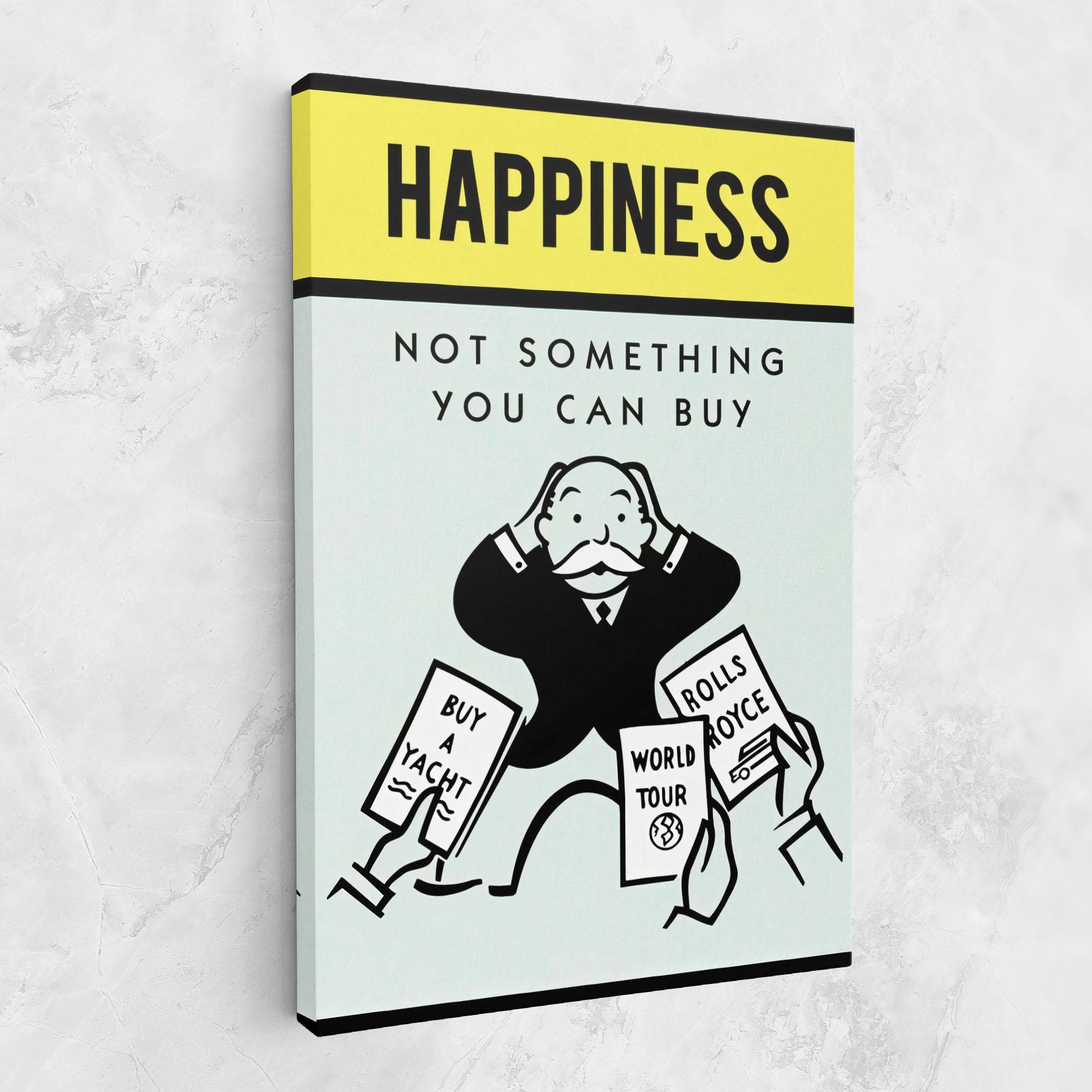 Leinwandbild HAPPINES mockup 1