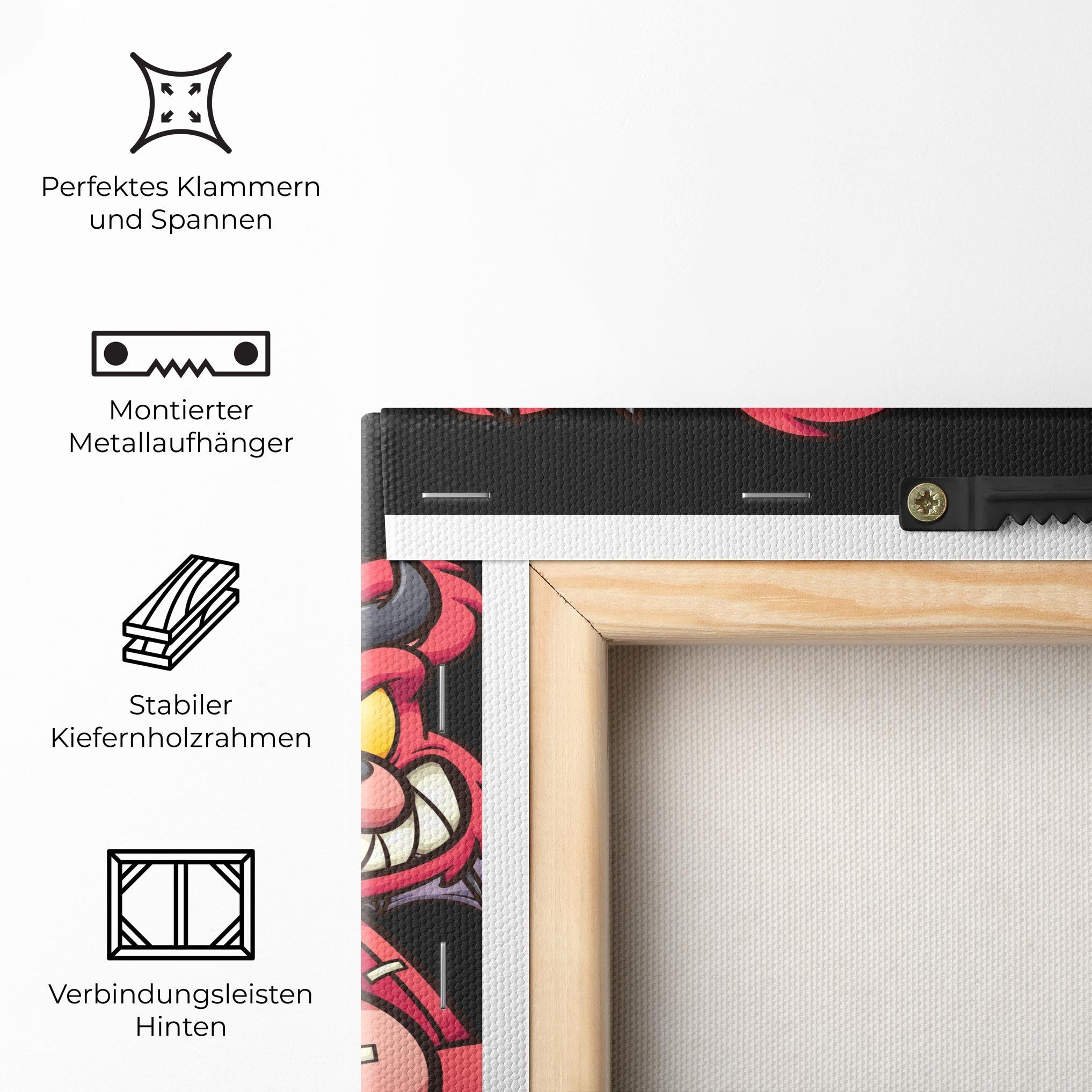 Leinwandbild Angel Bear mockup 5