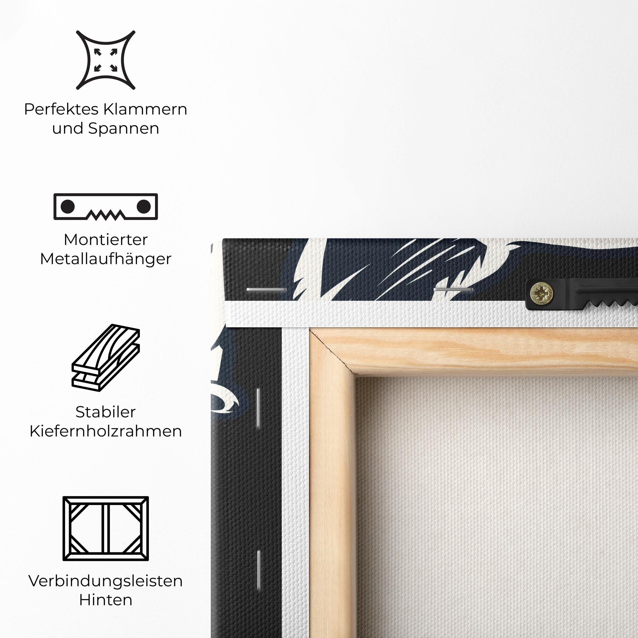 Leinwandbild Chihuahua Tattoo mockup 5