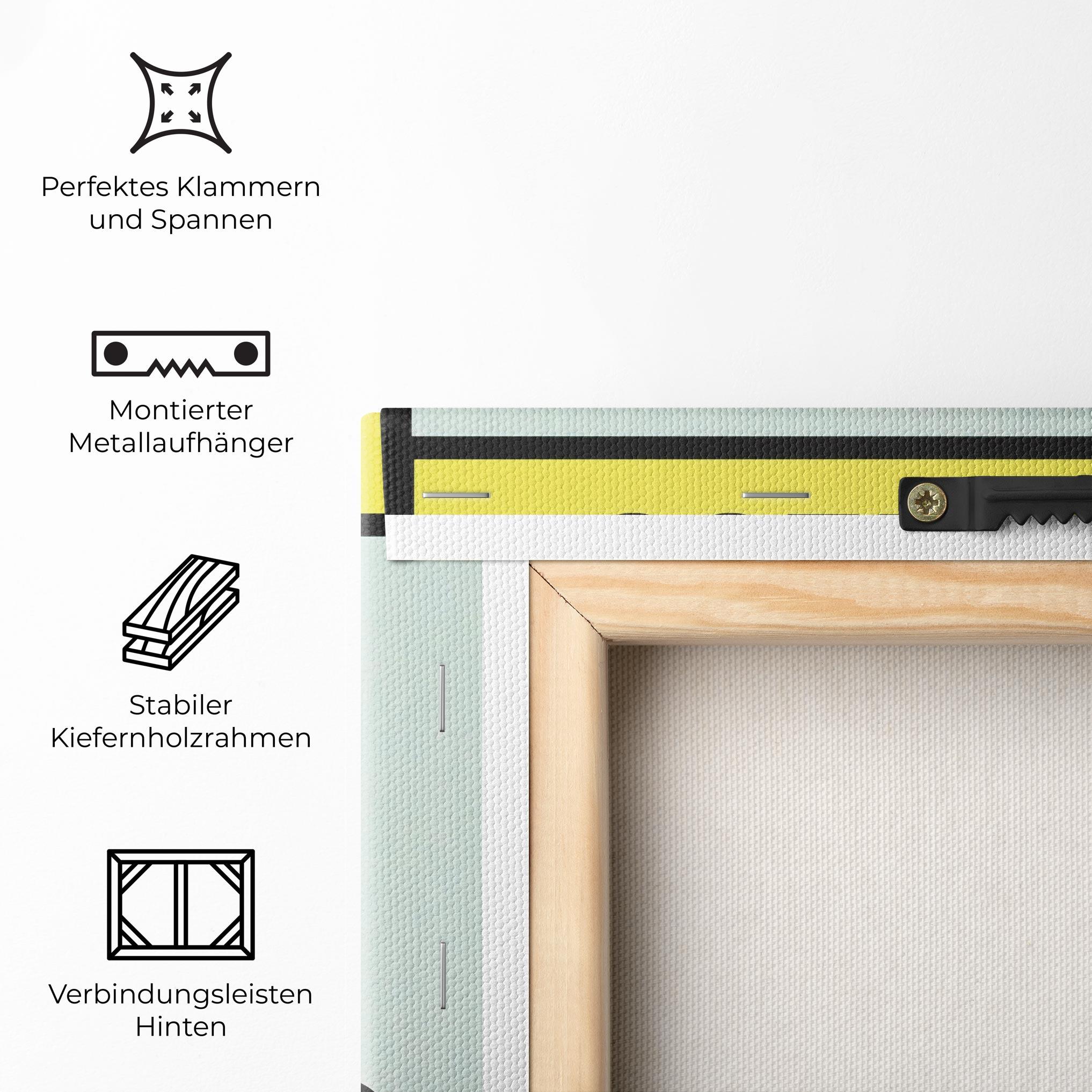 Leinwandbild HAPPINES mockup 5