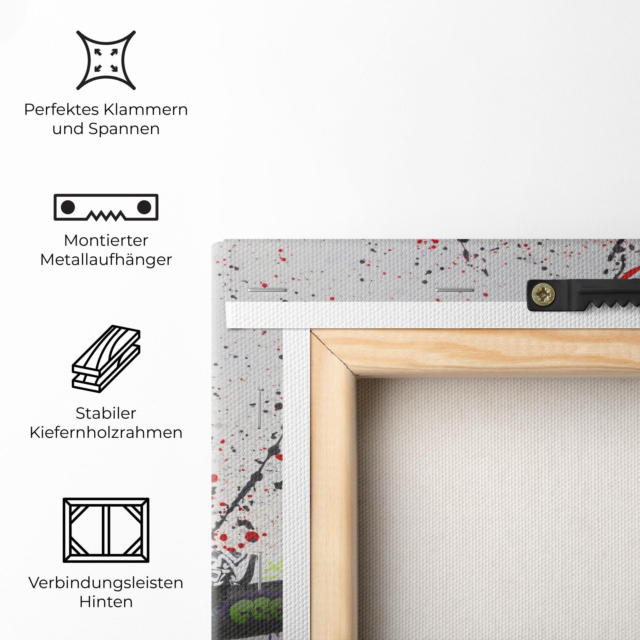 Leinwandbild Jordan Drip mockup 5