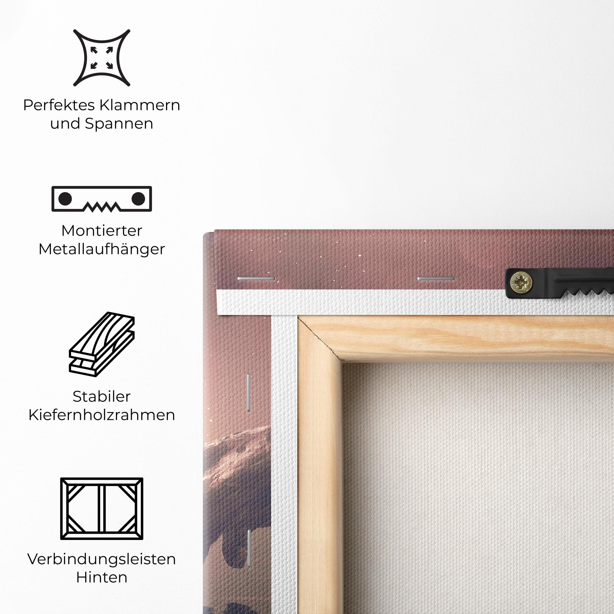 Leinwandbild Life Story mockup 5